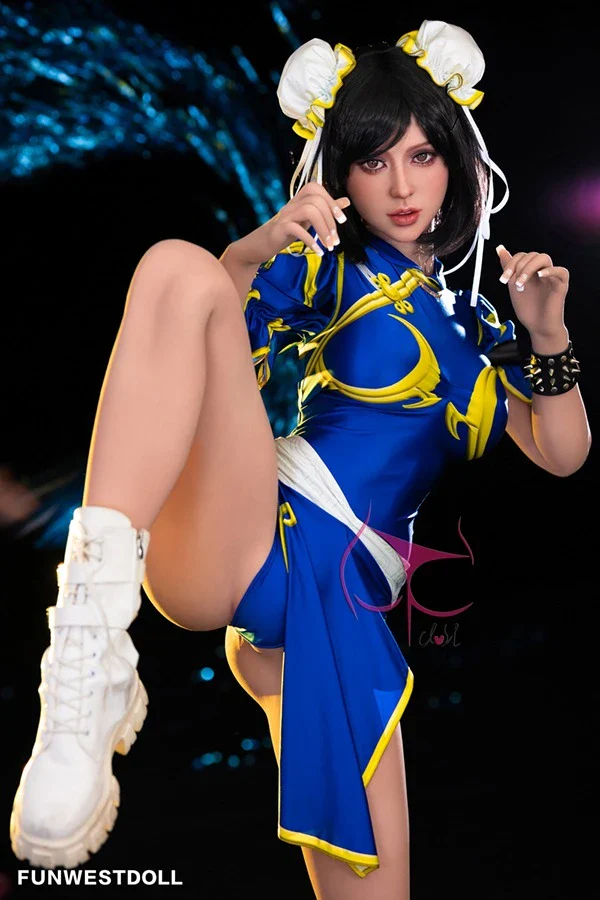 sex doll RCFunwest Doll I 155cm/5ft1 Fantasy Game Chun Li Sex Doll - R C