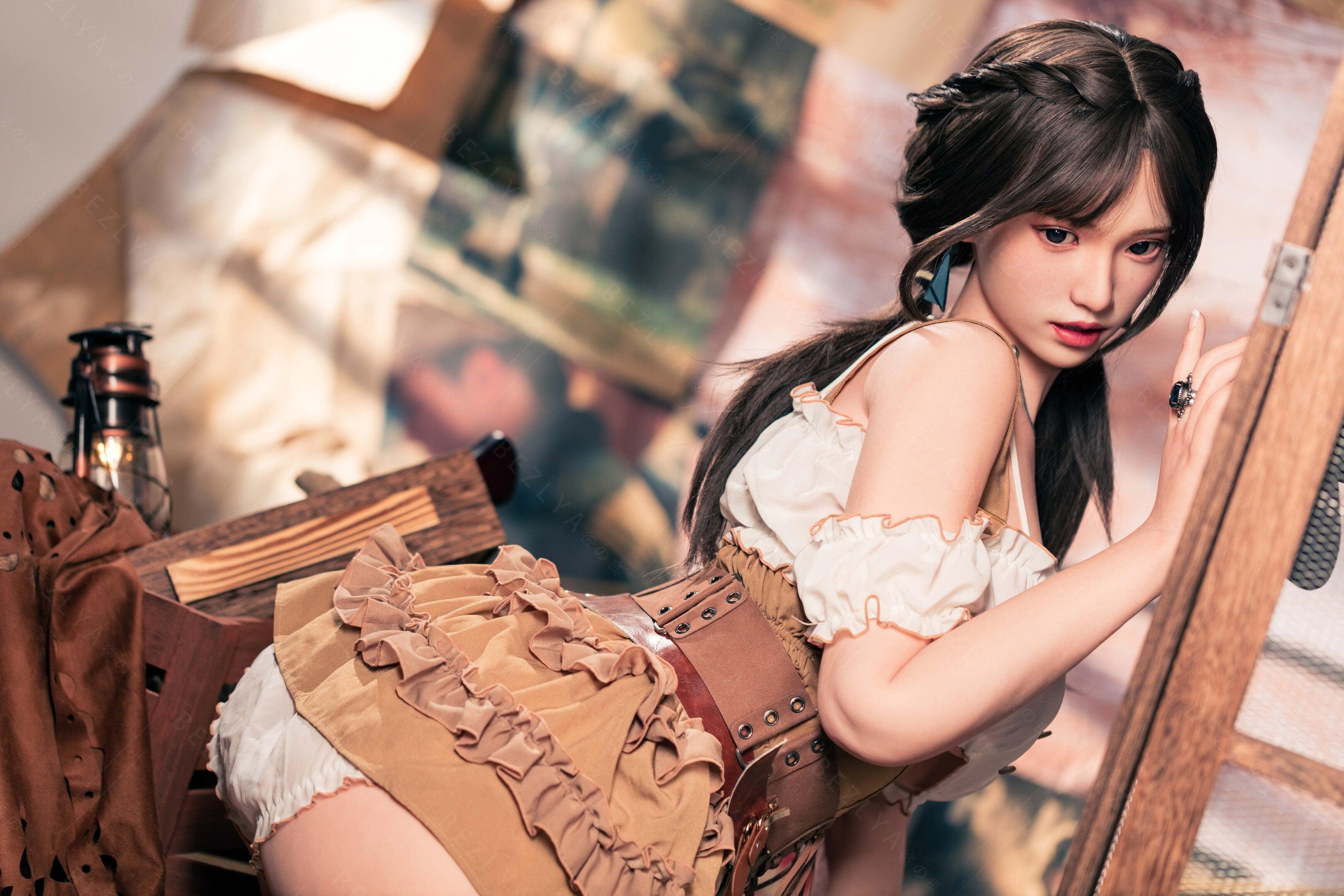 sex doll RCBezlya - Helianthus - 162cm/5ft3.75 - 2.2U A-cup - Silicone Sex Doll - R C