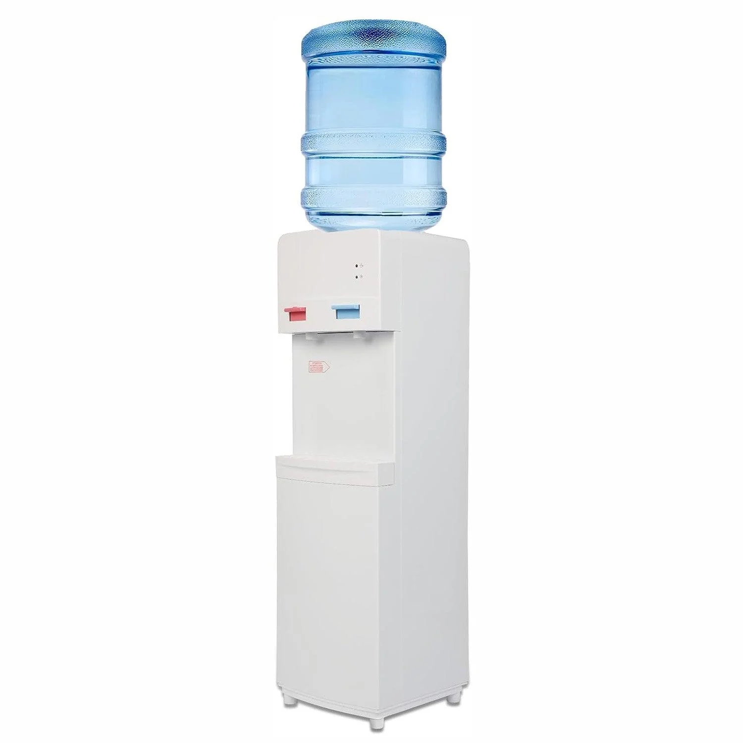 2026 3-5 Gallon Top Loading Water Dispenser Cooler Hot and Cold with Child Safety Lock, ETL Listed, White