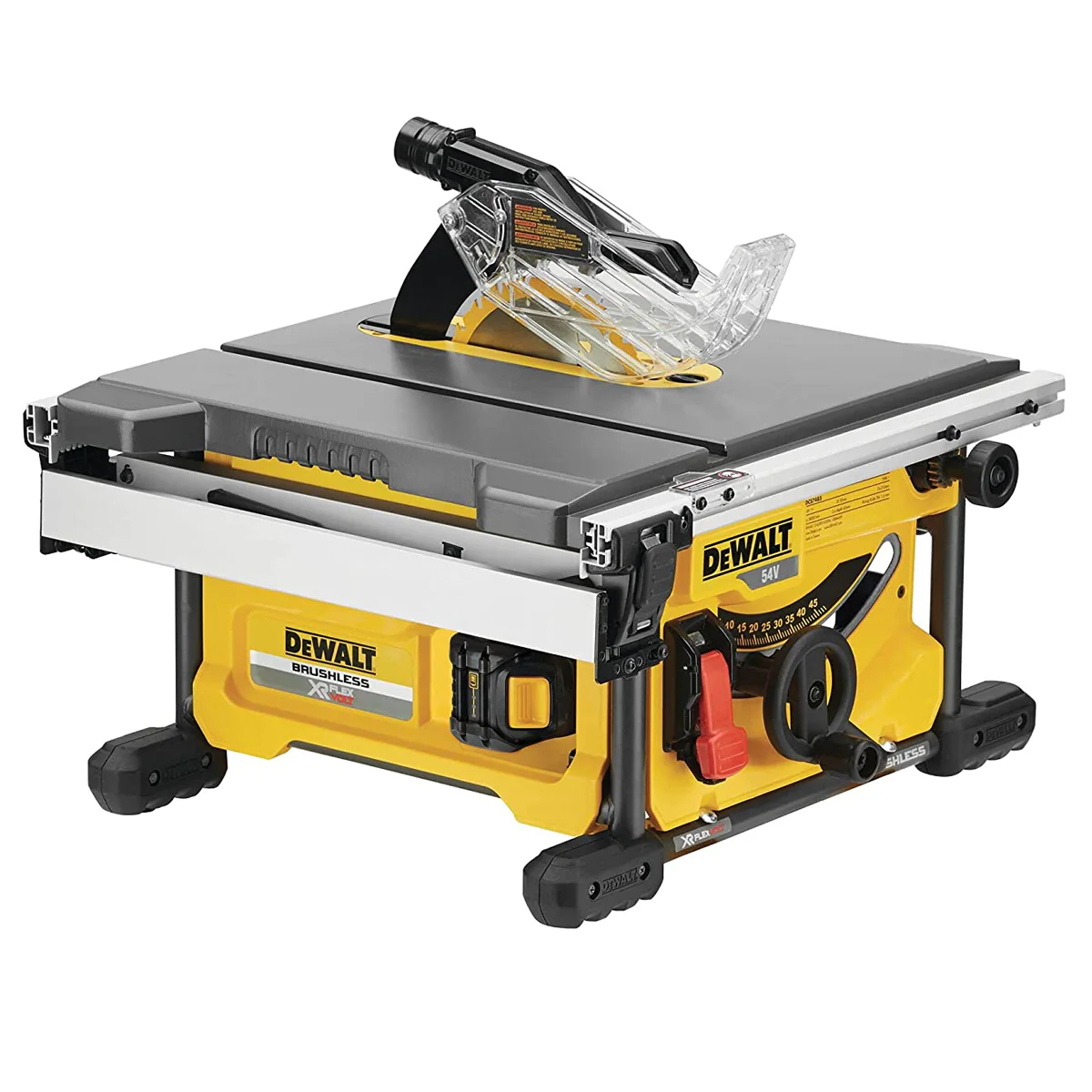 2026 Dewalt DCS7485T2 54V Flexvolt Brushless 210mm Table Saw with 2 x 6.0Ah Batteries & Charger