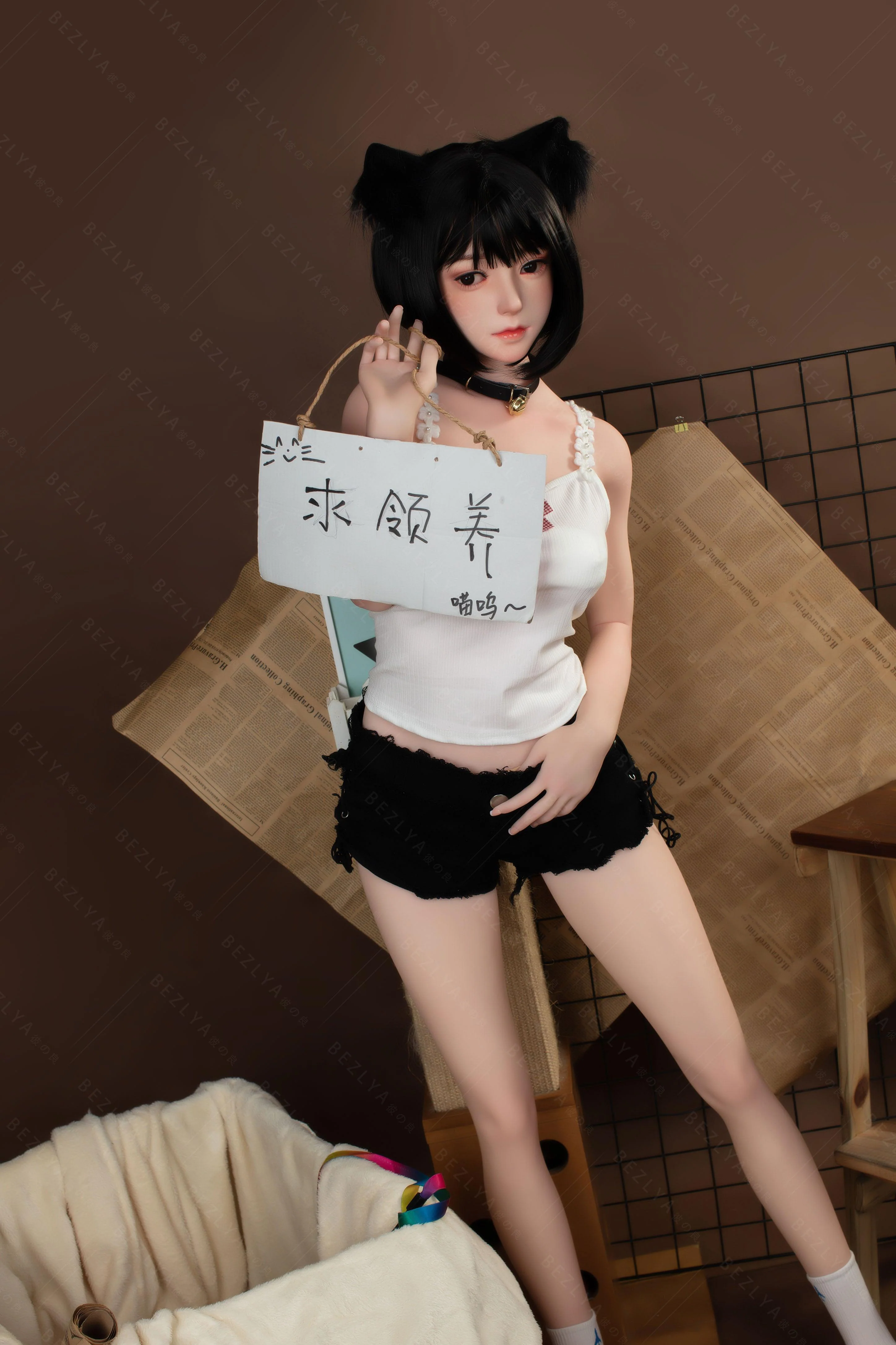 sex doll RCBezlya - Campanula - 149cm/4ft10.75 - 2.0 D-cup - Silicone Head + TPE Body Sex Doll - R C