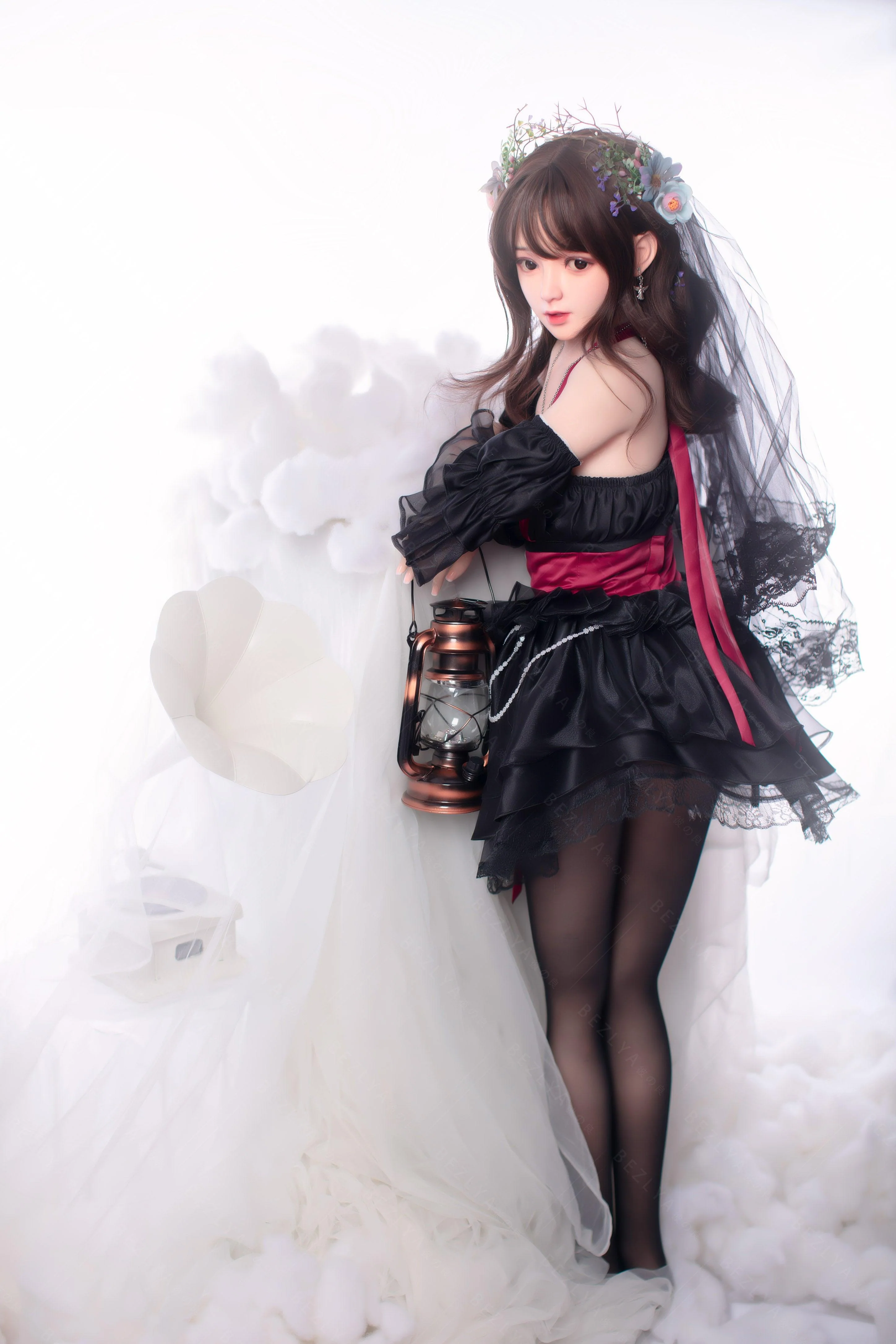 sex doll RCBezlya - Convallaria - 149cm/4ft10.75 - 2.0 D-cup - Silicone Head + TPE Body Sex Doll - R C