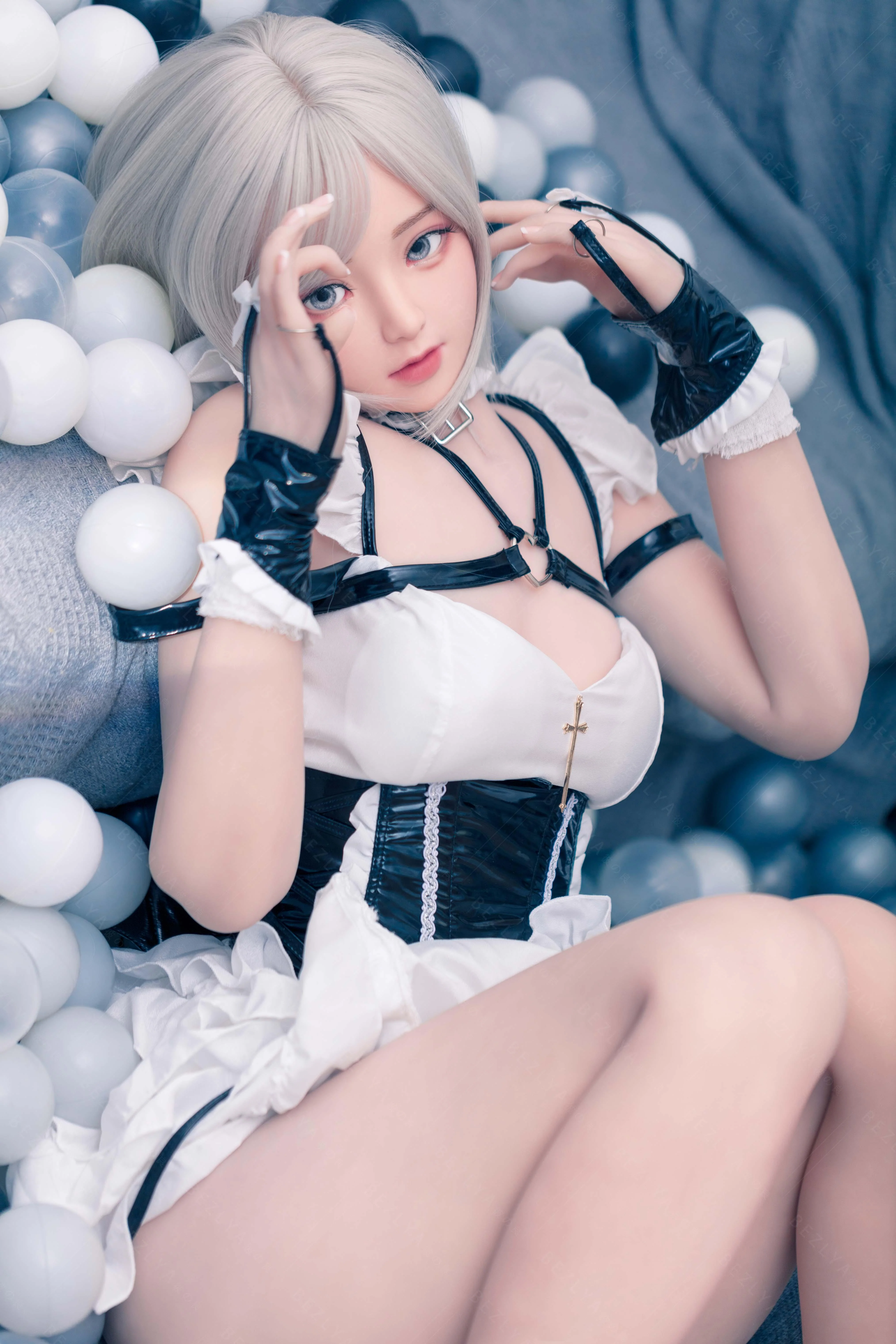 sex doll RCBezlya - Convallaria - 155cm/5ft1 - 2.0 B-cup - Silicone Head + TPE Body Sex Doll - R C