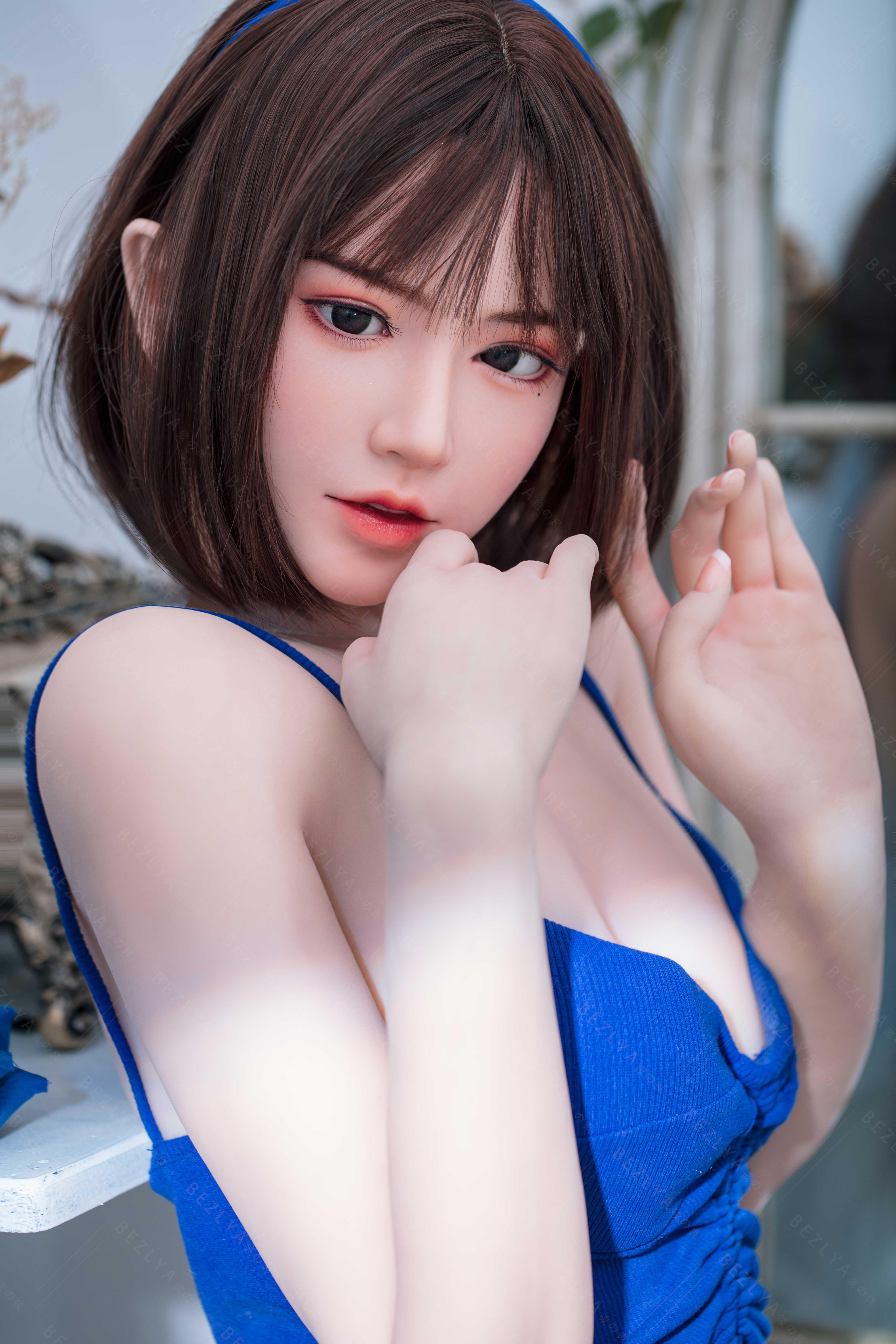 sex doll RCBezlya - Lagenaria - 155cm/5ft1 - 2.0 B-cup - Silicone Head + TPE Body Sex Doll - R C