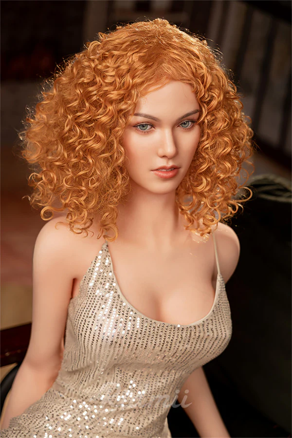 sex doll RC5ft3 / 161cm Wavy Blonde Hair Latina Sex Doll With Silicone Head - Jordi - R C