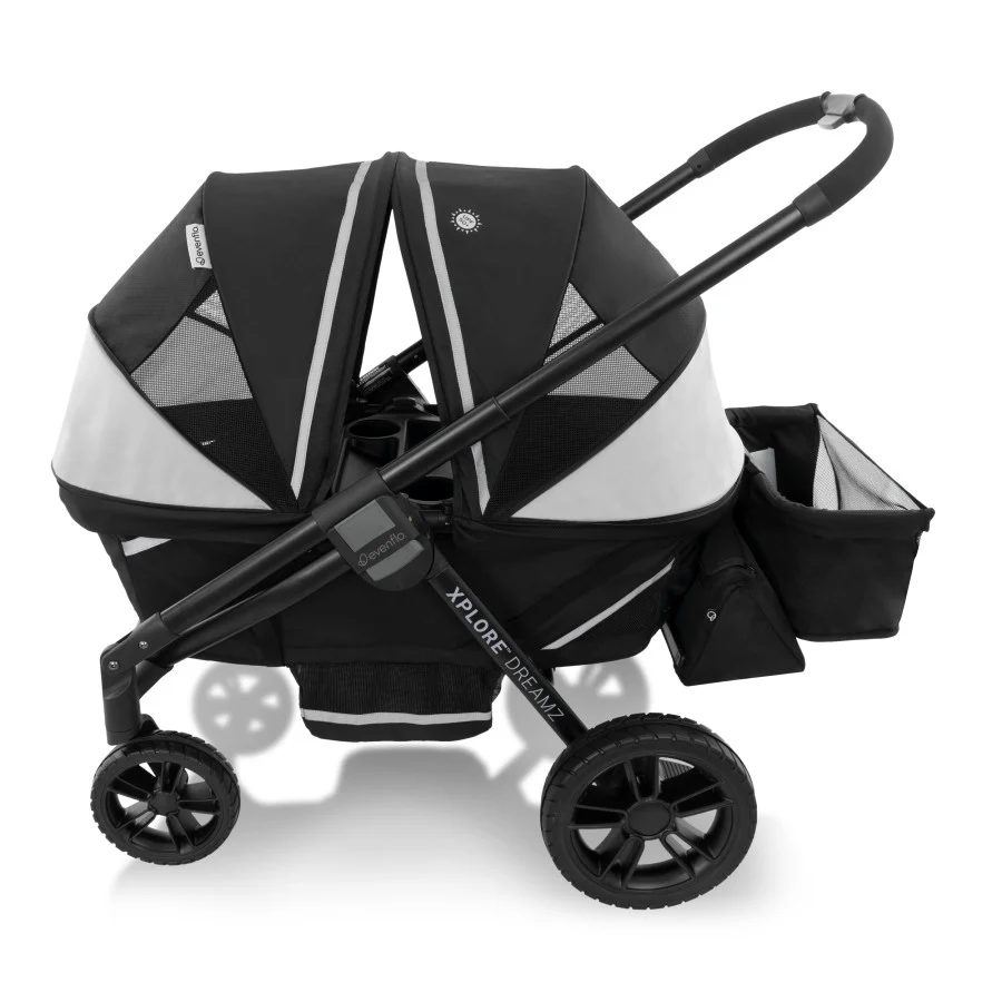 2026 Pivot Xplore Dreamz All-Terrain Stroller Wagon with Bassinet Insert