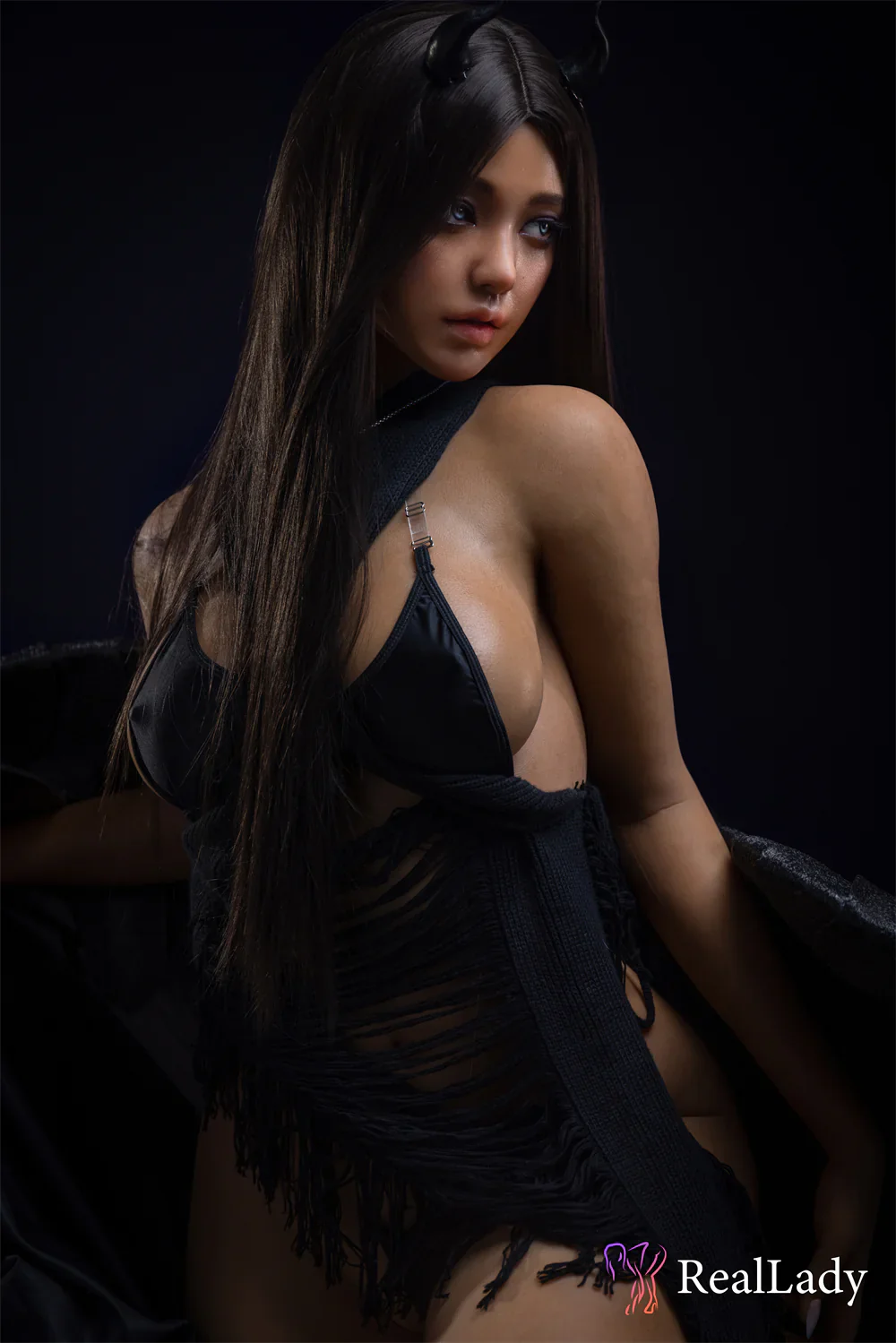 sex doll RC170cm (5ft7″) Asian Realistic Full Silicone Sex Doll With Big Boobs - Real Lady Demons - R C