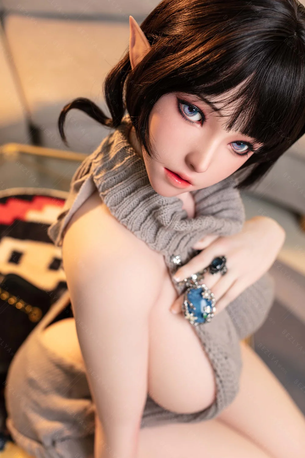 sex doll RCBezlya - Calla - 155cm/5ft1 - 2.0 F-cup - Silicone Head + TPE Body Sex Doll - R C