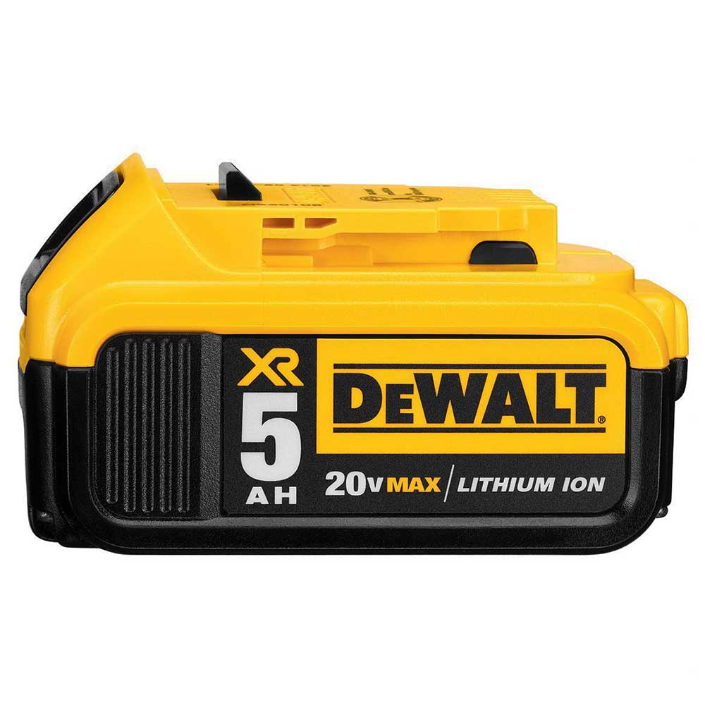 2026 DeWALT DCB205-2CK 20V 5.0Ah Premium XR Lithium-Ion Battery Starter Kit
