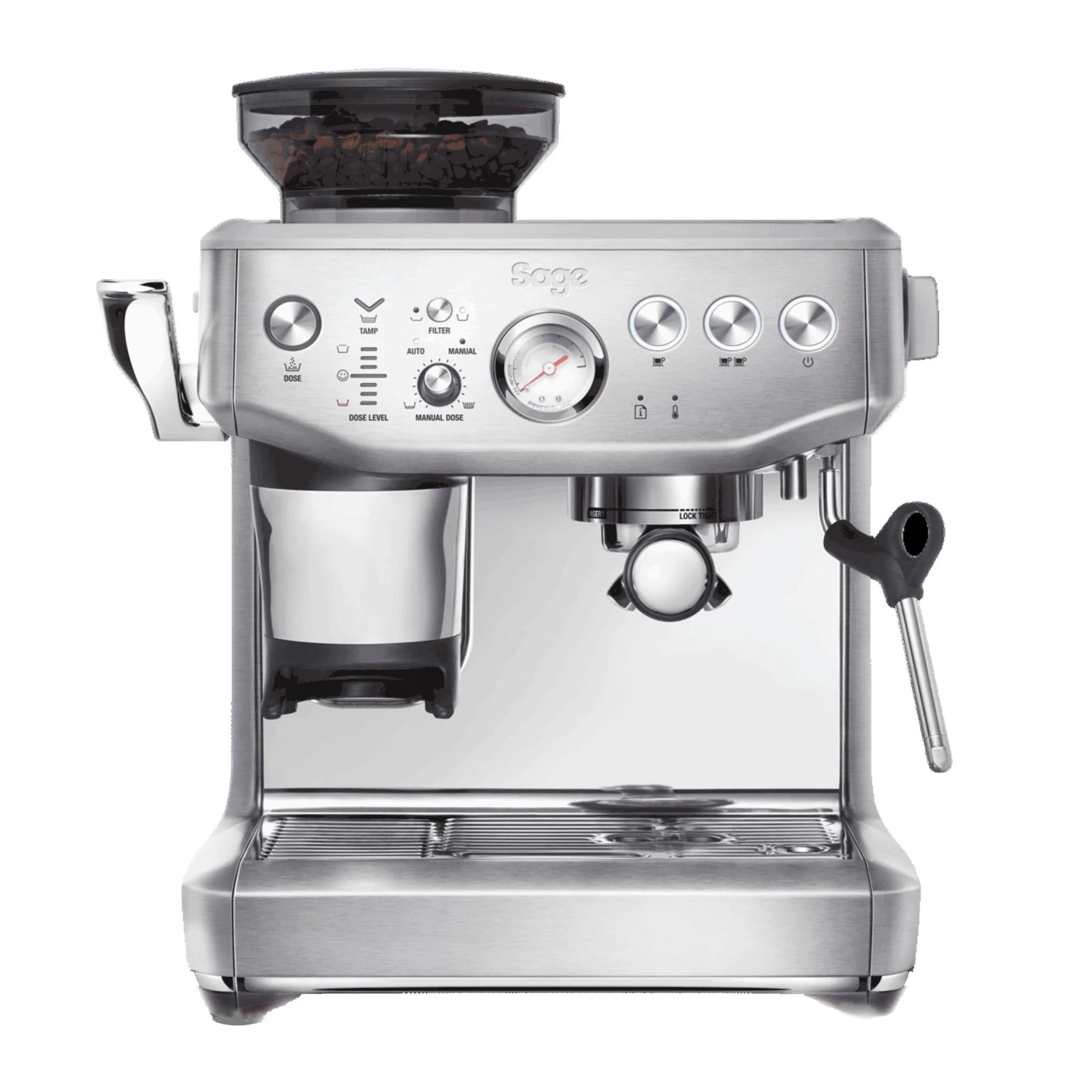The Barista Express™ Impress by Sage Stainless Steel | SES876BSS4GUK1
