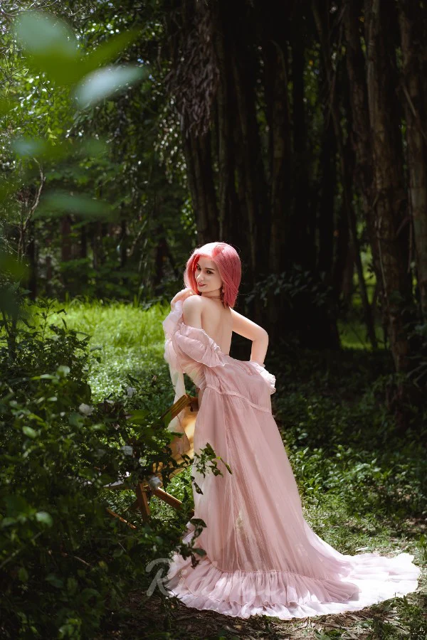 sex doll RC5ft3 / 161cm Beautiful Pink Haired Busty Sex Doll - Cara - R C
