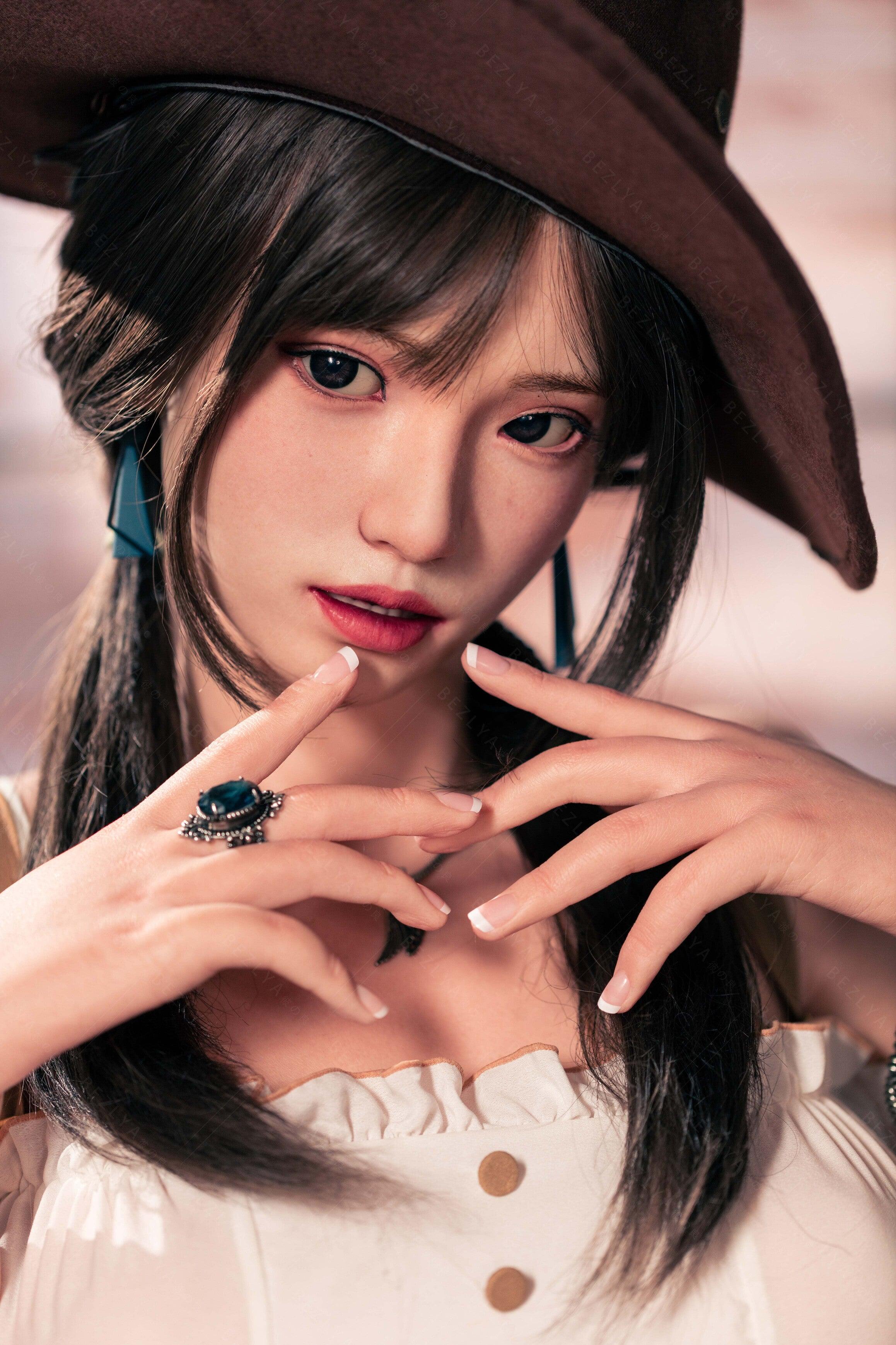 sex doll RCBezlya - Helianthus - 162cm/5ft3.75 - 2.2U A-cup - Silicone Sex Doll - R C