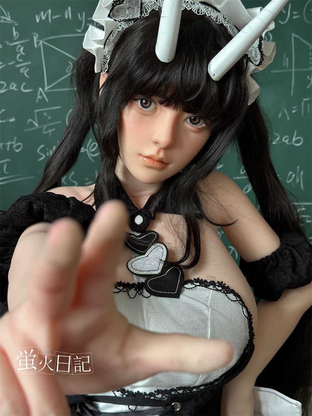 sex doll RC5ft2 / 159cm Movable Jaw Silicone Sex Doll Maid's Outfit - Firefly Diary Doll: Noshiro - R C