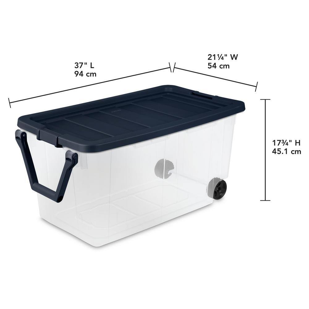 2026 Sterilite 160 Qt. Wheeled Storage Box 14674K02