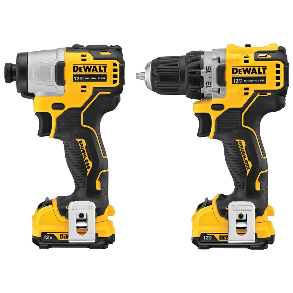 2026 DeWALT DCK221F2 12V MAX XTREME Brushless Cordless Drill and Impact Combo Kit