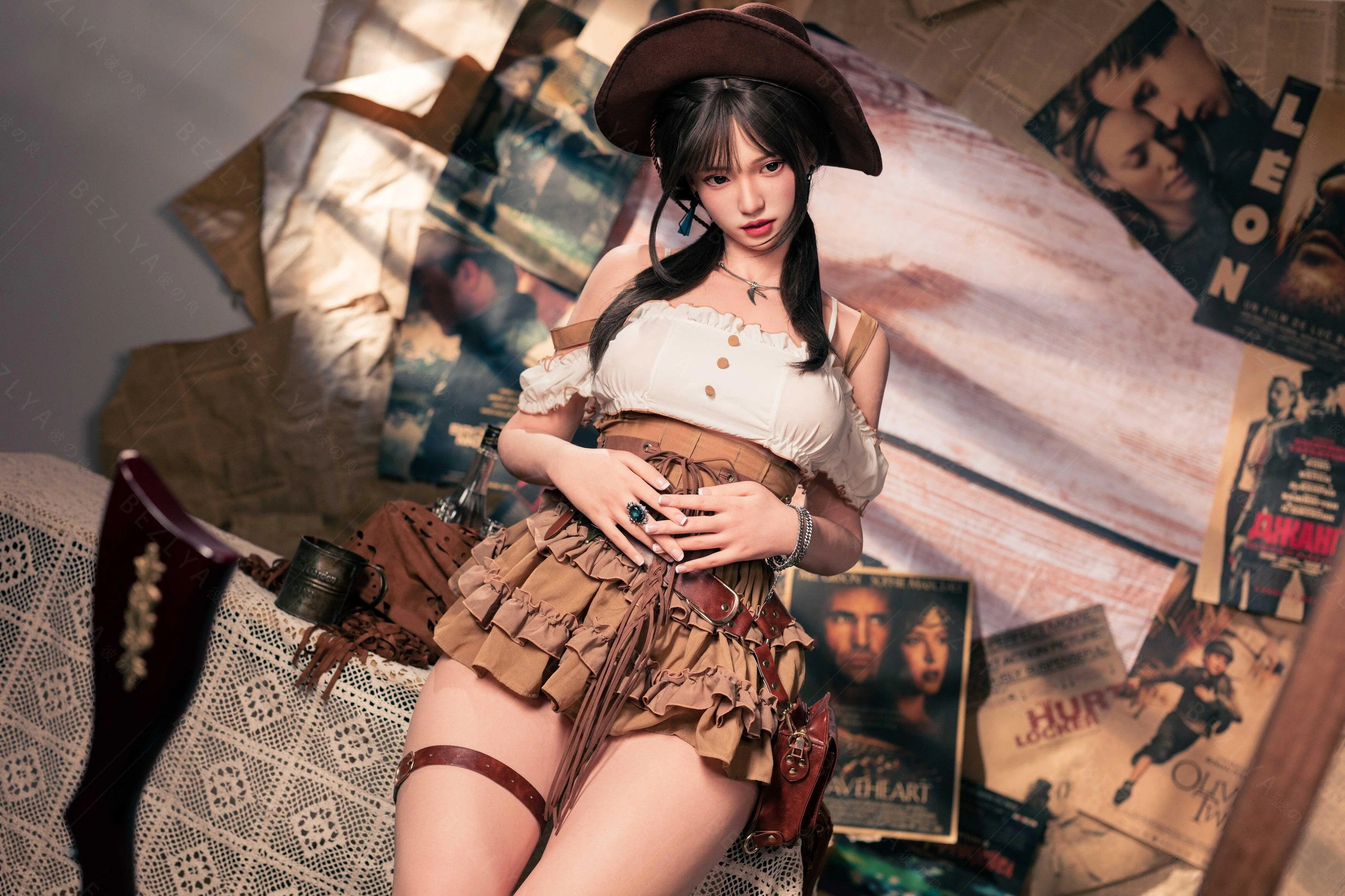 sex doll RCBezlya - Helianthus - 162cm/5ft3.75 - 2.2U A-cup - Silicone Sex Doll - R C