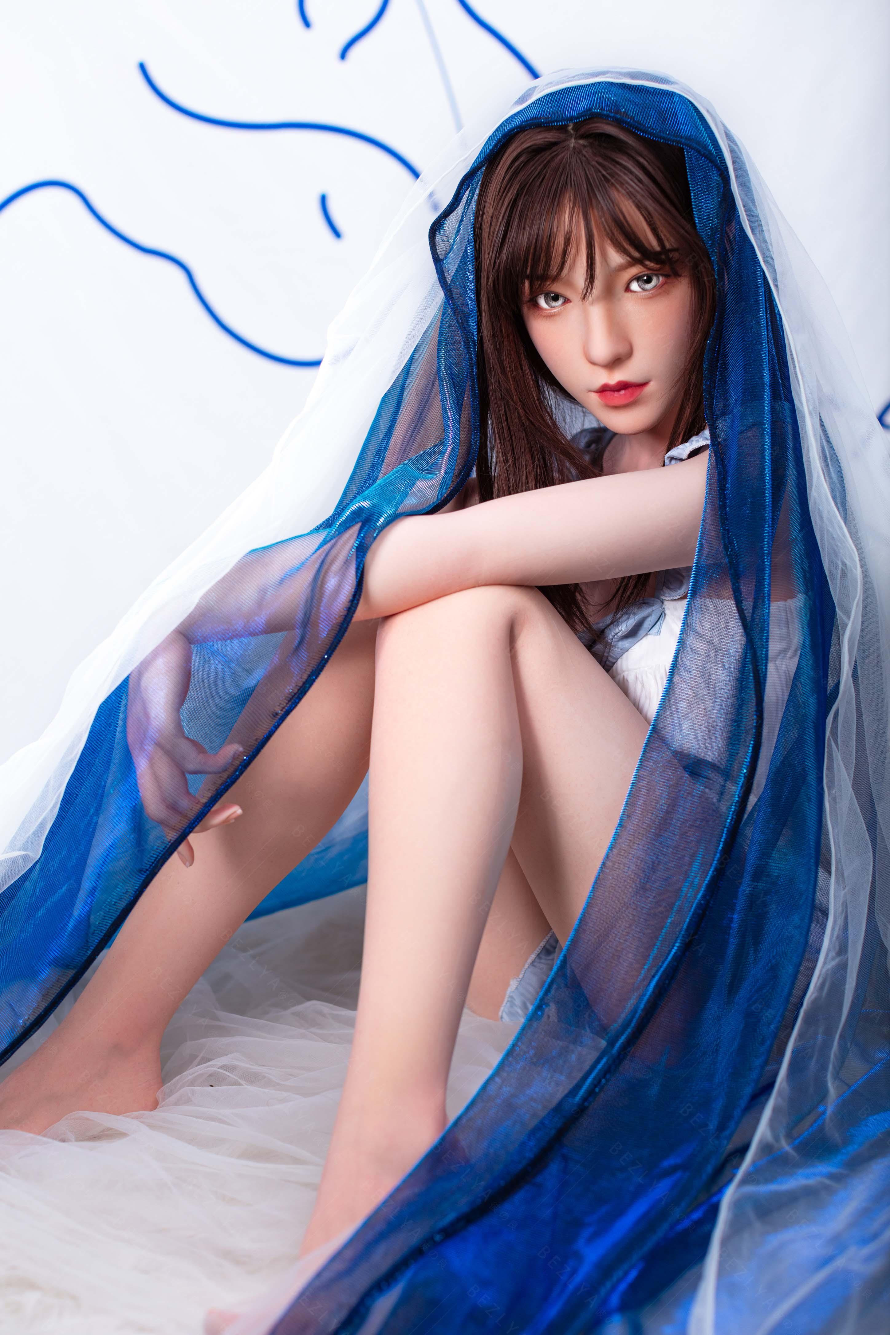 sex doll RCBezlya - Iris - 150cm/4ft11 - 2.1 B-cup - Silicone Sex Doll - R C