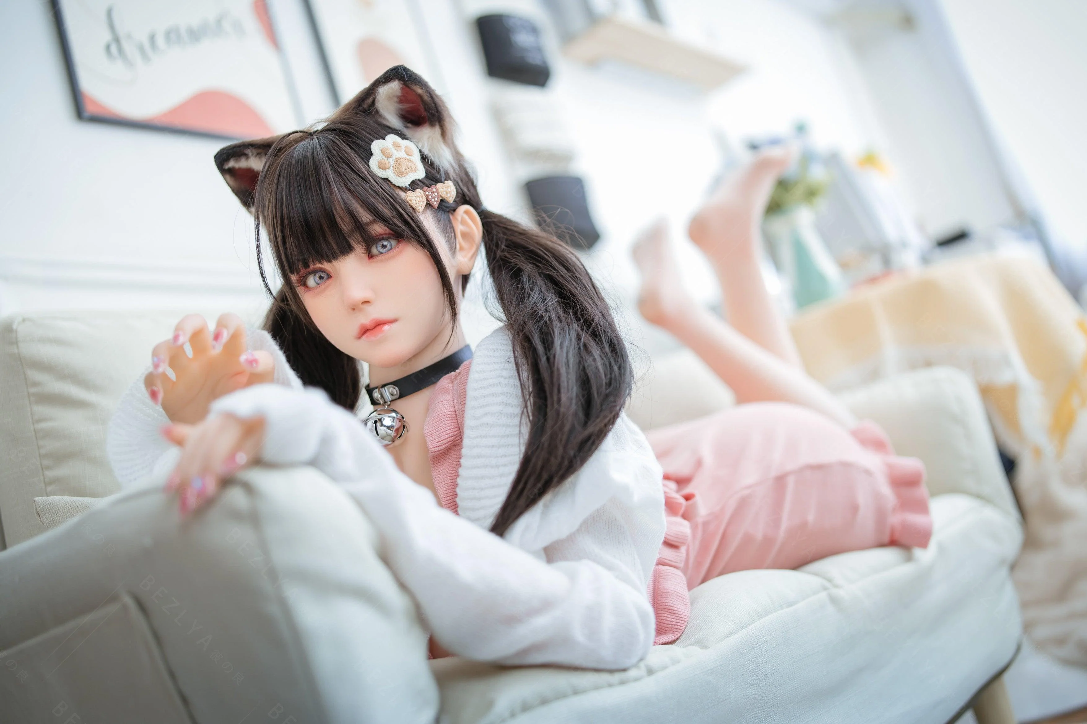 sex doll RCBezlya - Campanula - 155cm/5ft1 - 2.0 F-cup - Silicone Head + TPE Body Sex Doll - R C