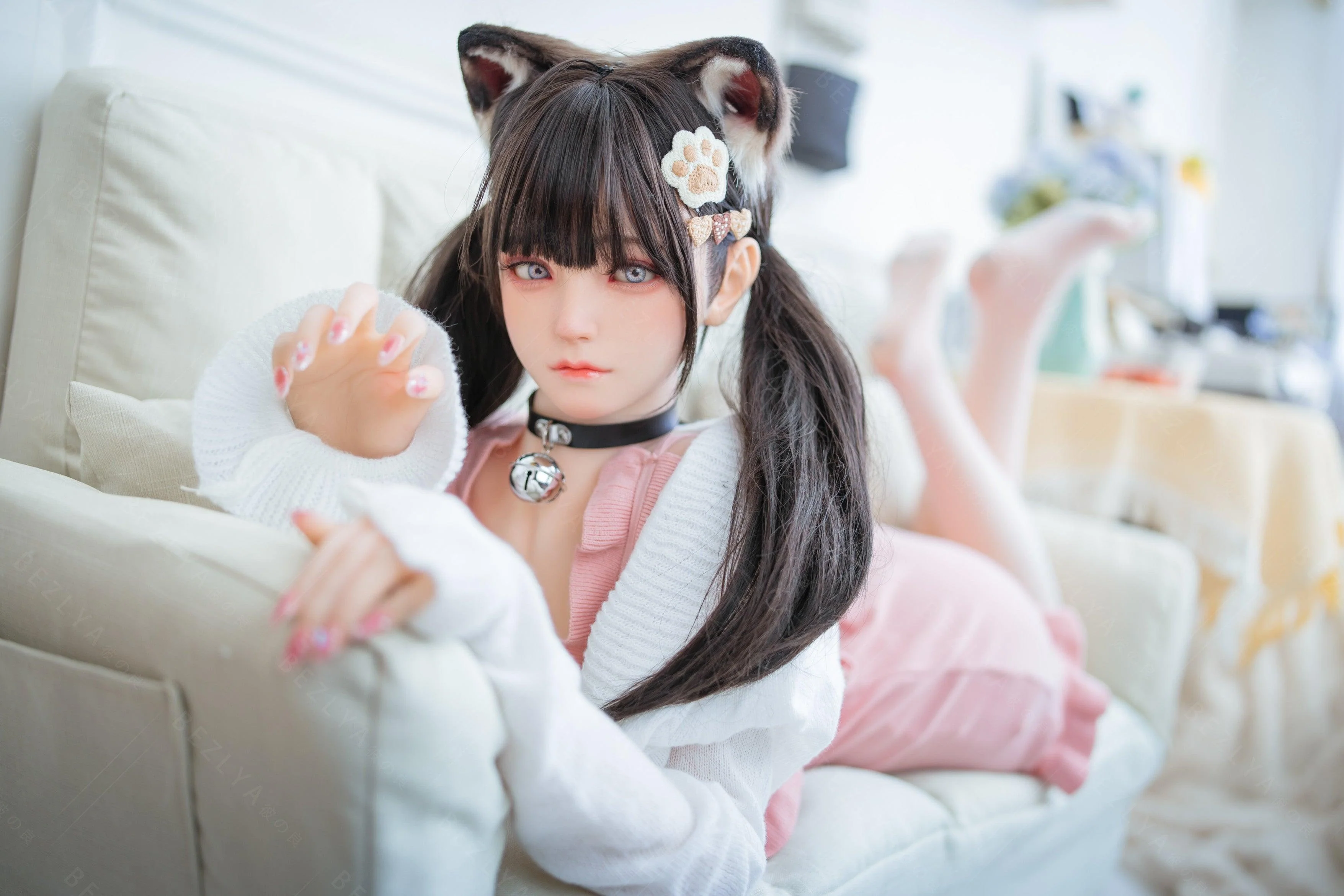 sex doll RCBezlya - Campanula - 155cm/5ft1 - 2.0 F-cup - Silicone Head + TPE Body Sex Doll - R C