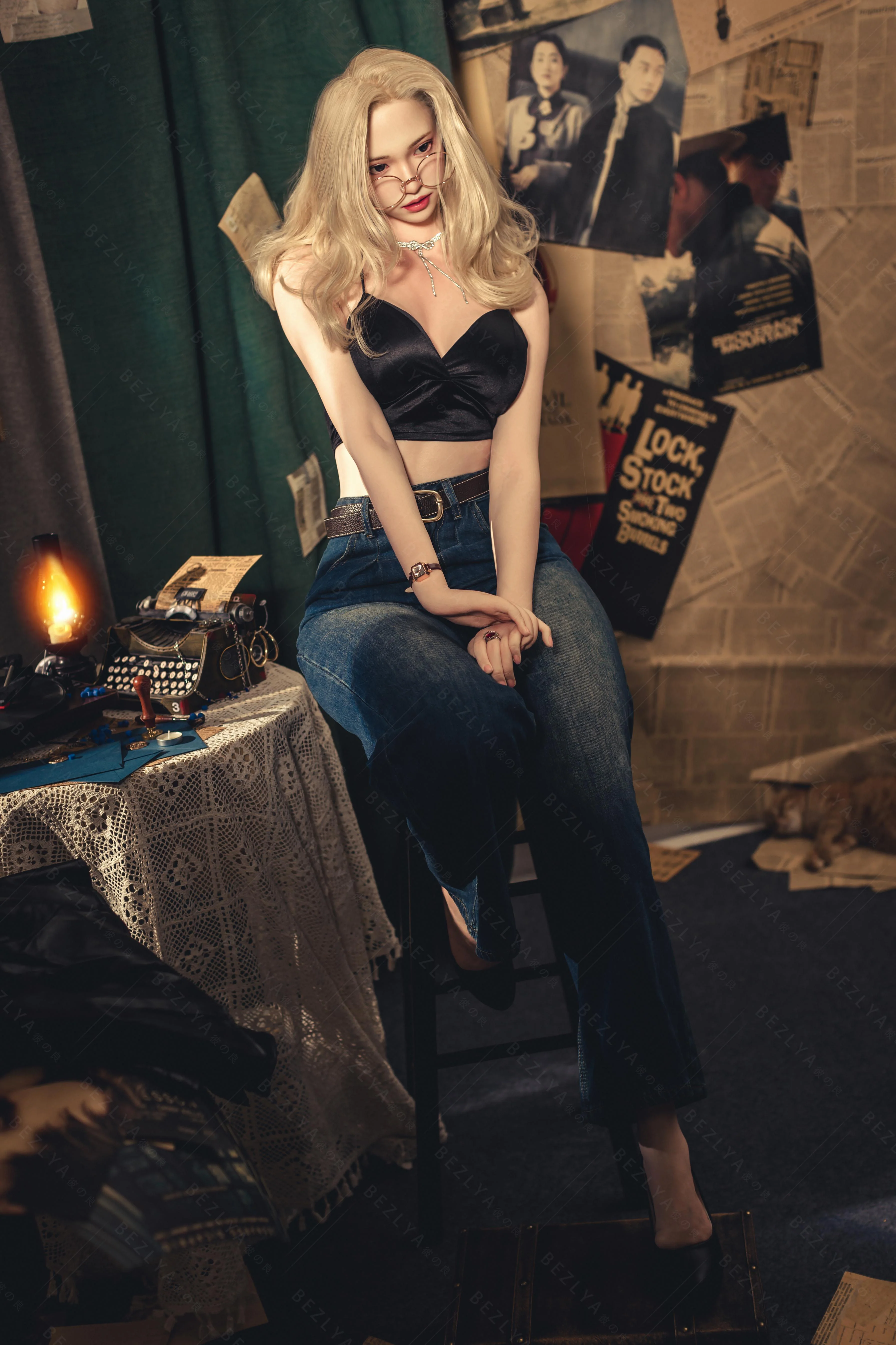 sex doll RCBezlya - Helianthus - 162cm/5ft3.75 - 2.2U A-cup - Silicone Sex Doll - R C