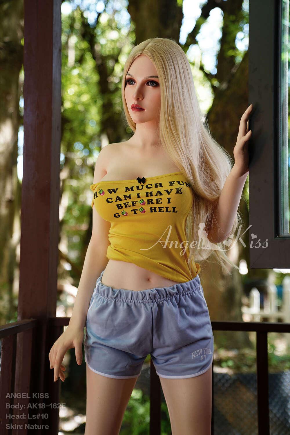sex doll RCAngelkiss Doll - Gissing - 162cm/5ft4 E cup - Silicone Sex Doll (All-in-one) - R C