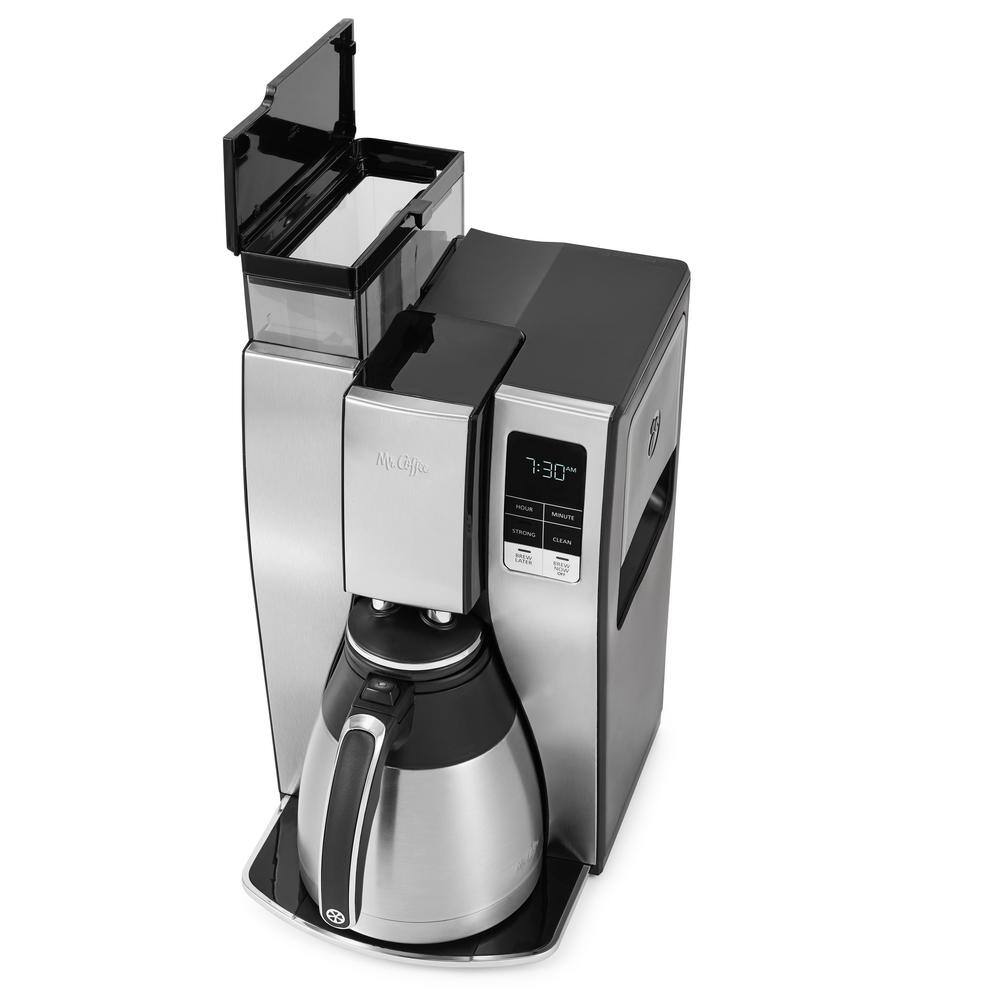 2026 Mr. Coffee 10- Cup Stainless Steel Programmable Drip Coffee Maker with Thermal Carafe 2133734
