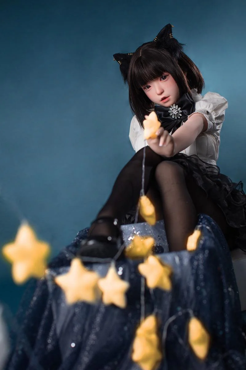 sex doll RCFUDOLL - Sheridan - 148cm/4ft10 C-cup - Silicone Head + TPE Body Sex Doll - R C