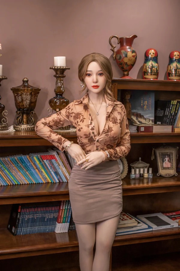 sex doll RC160cm / 5ft3 Natural Skin Sexy Charming Silicone Love Doll - Dime Doll: Sunny - R C
