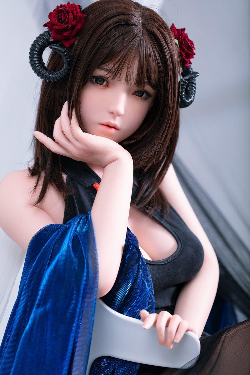 sex doll RCFUDOLL - Finn - 148cm/4ft10 C-cup - Silicone Head + TPE Body Sex Doll - R C