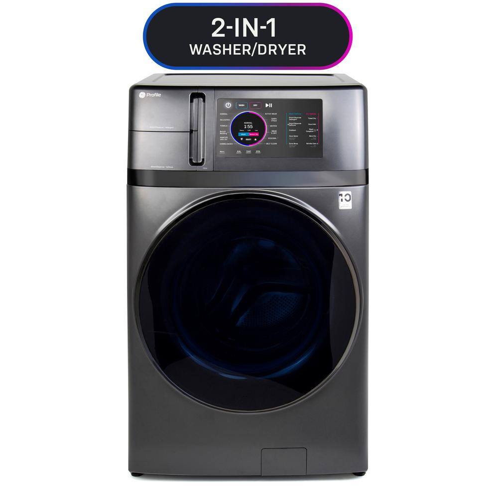 2026 GE Profile 4.8 cu. ft. UltraFast Combo Washer  Dryer with Ventless Heat Pump Technology in Carbon Graphite