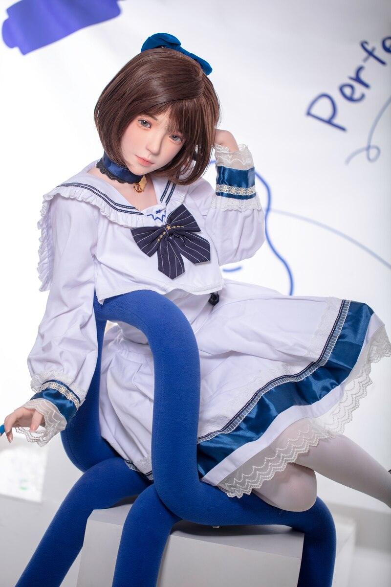 sex doll RCFUDOLL - Gu Xiaoyu - 148cm/4ft10 C-cup - Silicone Head + TPE Body Sex Doll - R C