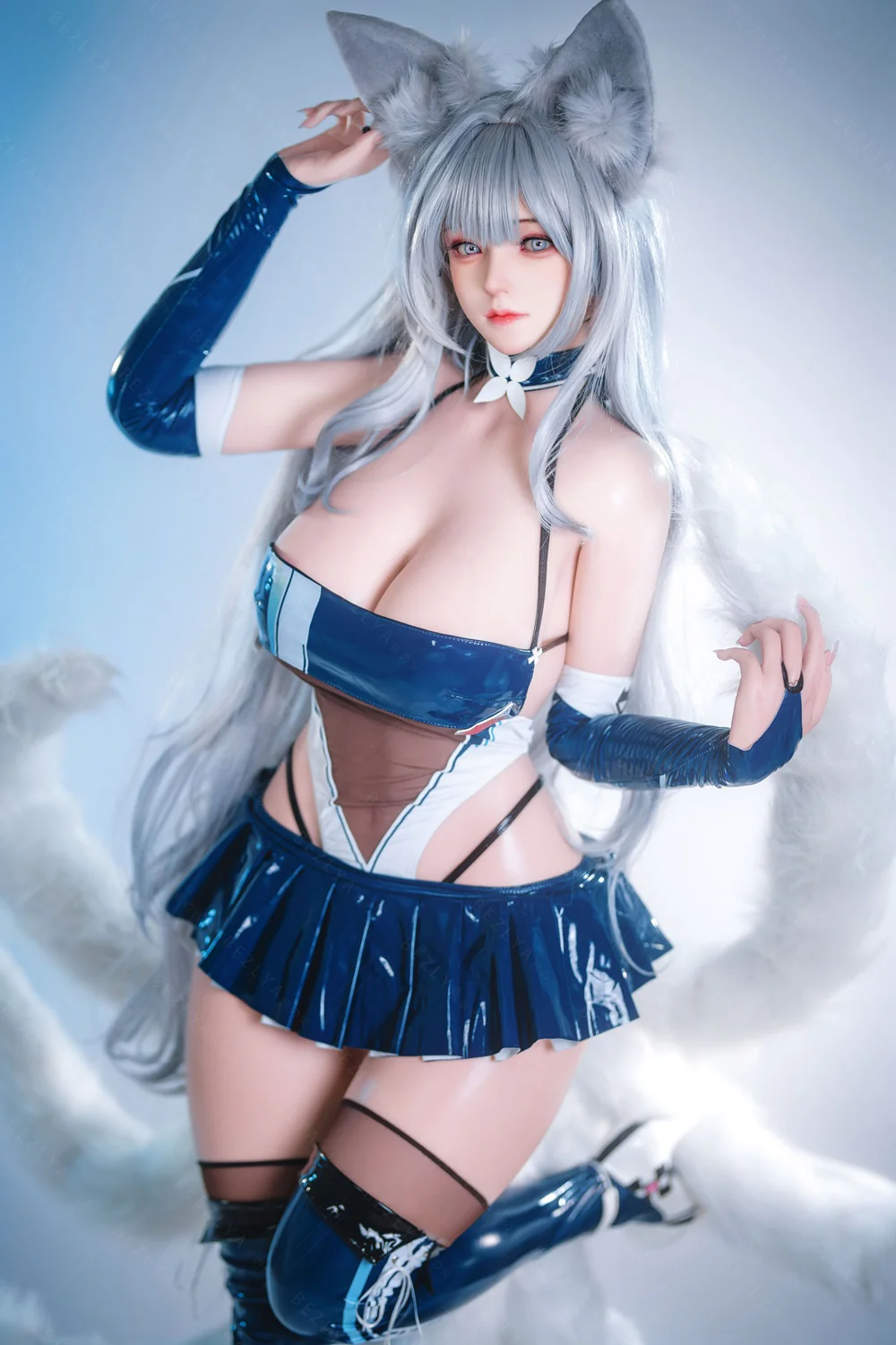 sex doll RCBezlya - Yulania & Campanula - 155cm/5ft1 - 2.2CF C-cup - Silicone Sex Doll - R C