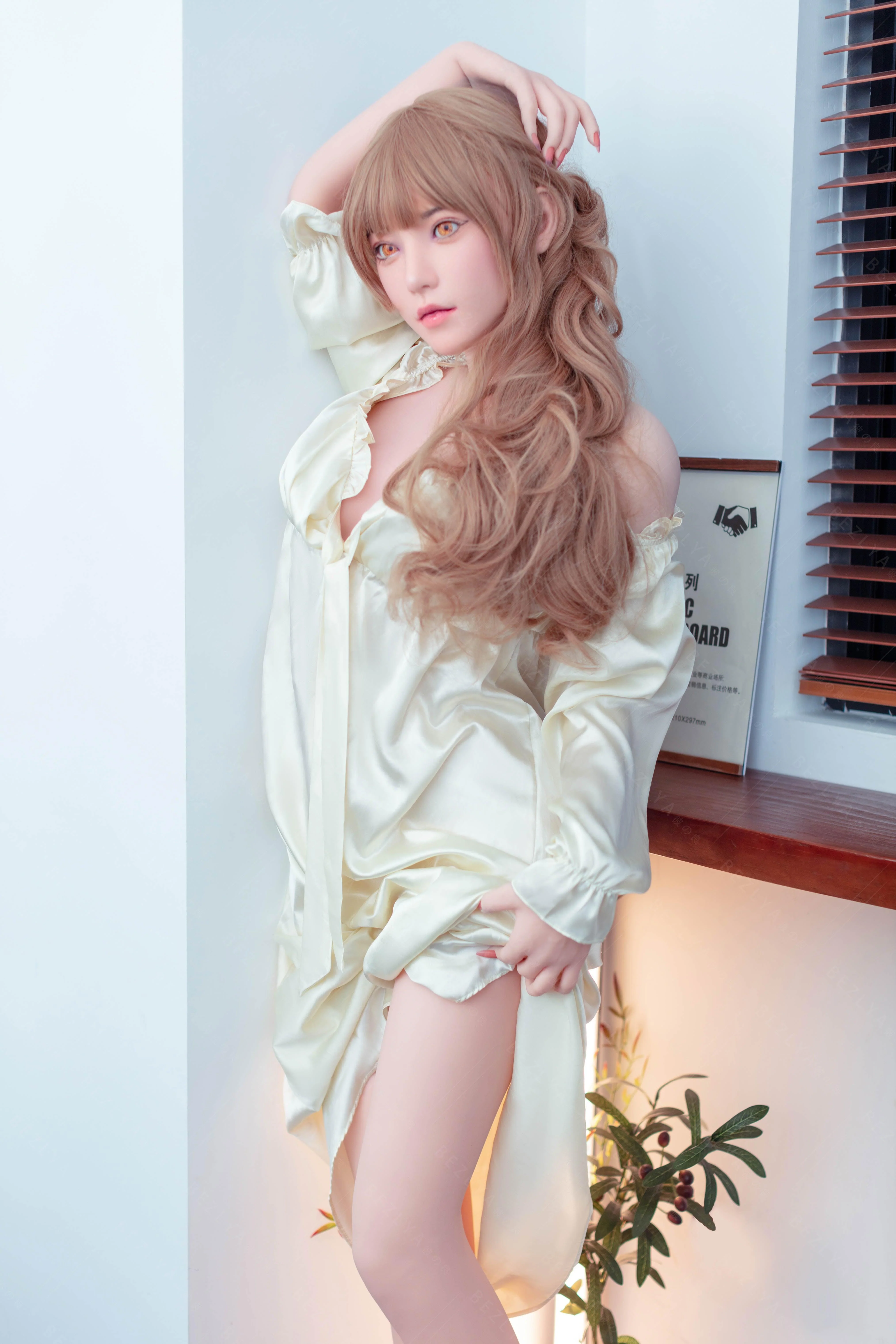 sex doll RCBezlya - Iris - 160cm/5ft3 - 2.1 C-cup - Silicone Sex Doll - R C