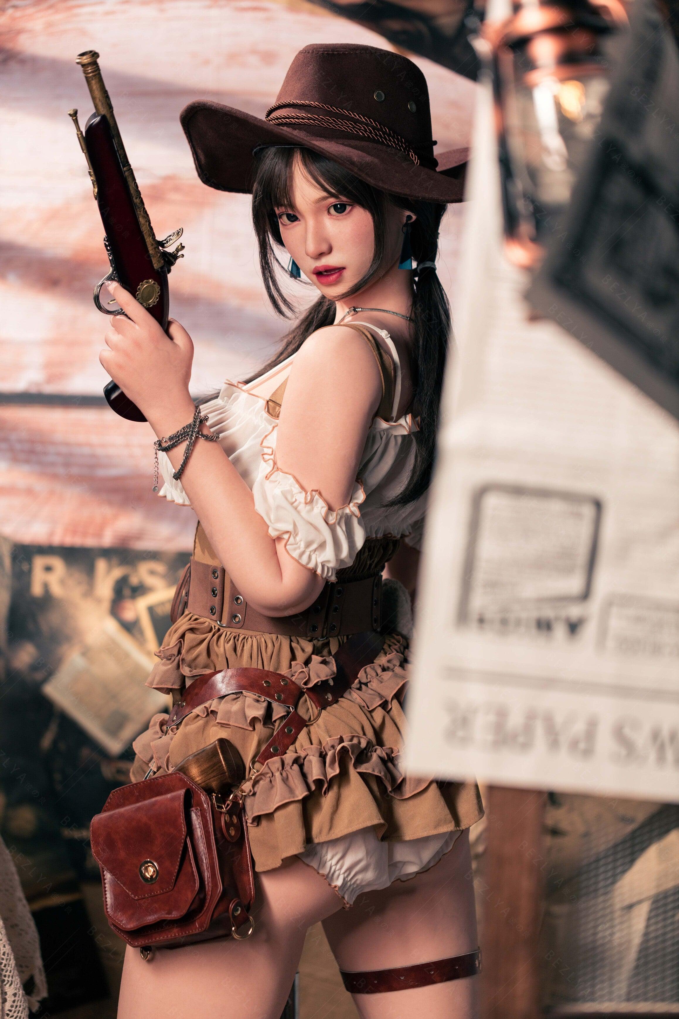 sex doll RCBezlya - Helianthus - 162cm/5ft3.75 - 2.2U A-cup - Silicone Sex Doll - R C