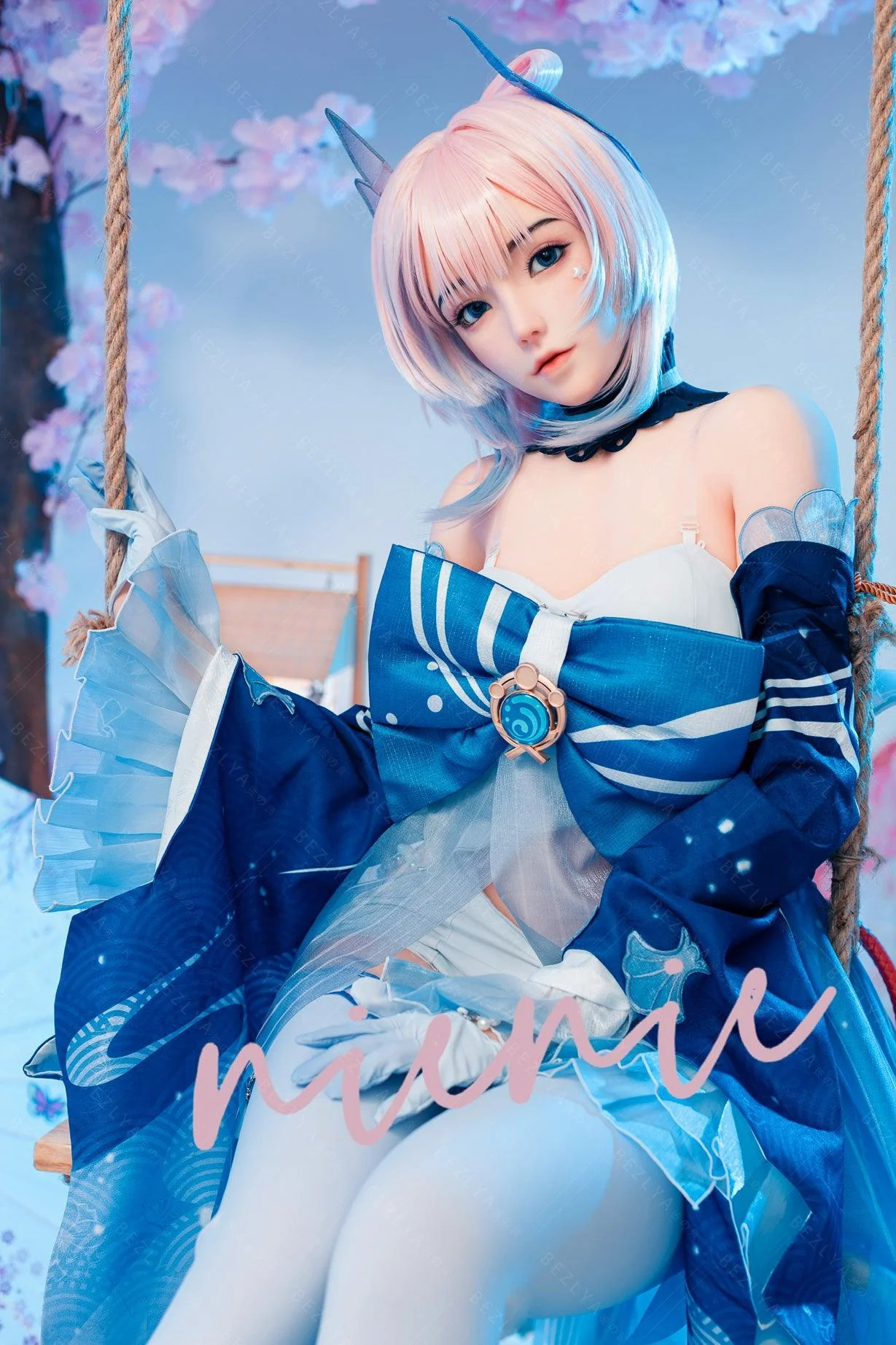 sex doll RCBezlya - Cyrtanthera - 155cm/5ft1 - 2.0 B-cup - Silicone Head + TPE Body Sex Doll - R C