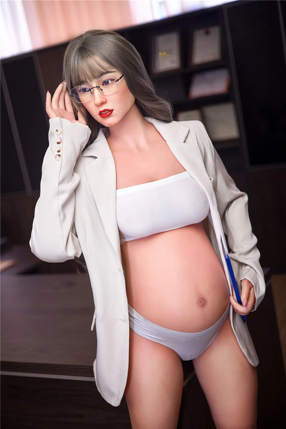 sex doll RC5ft2 / 158cm D-Cup Mature Women Full Silicone Pregnant Sex Doll - Irontech Doll Betty - R C