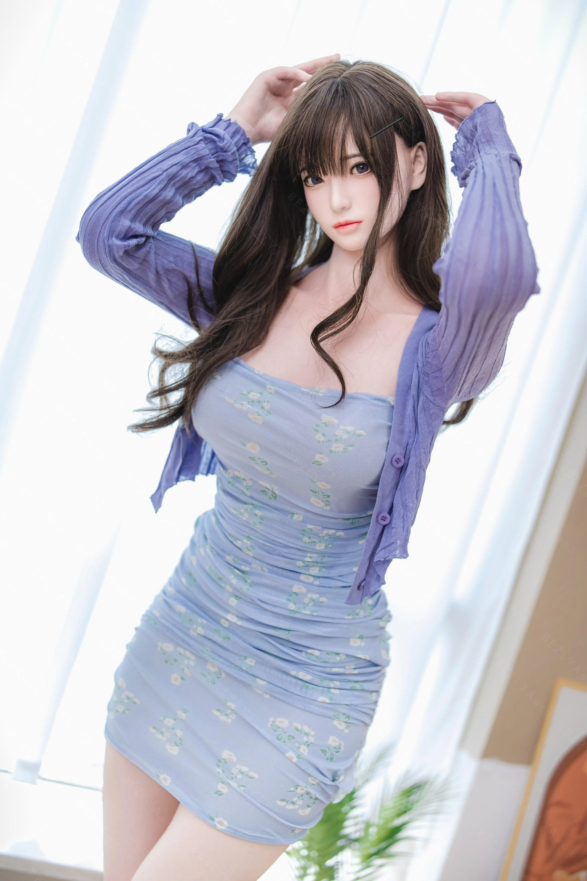 sex doll RCBezlya - Helianthus - 162cm/5ft3.75 - 2.2U A-cup - Silicone Sex Doll - R C