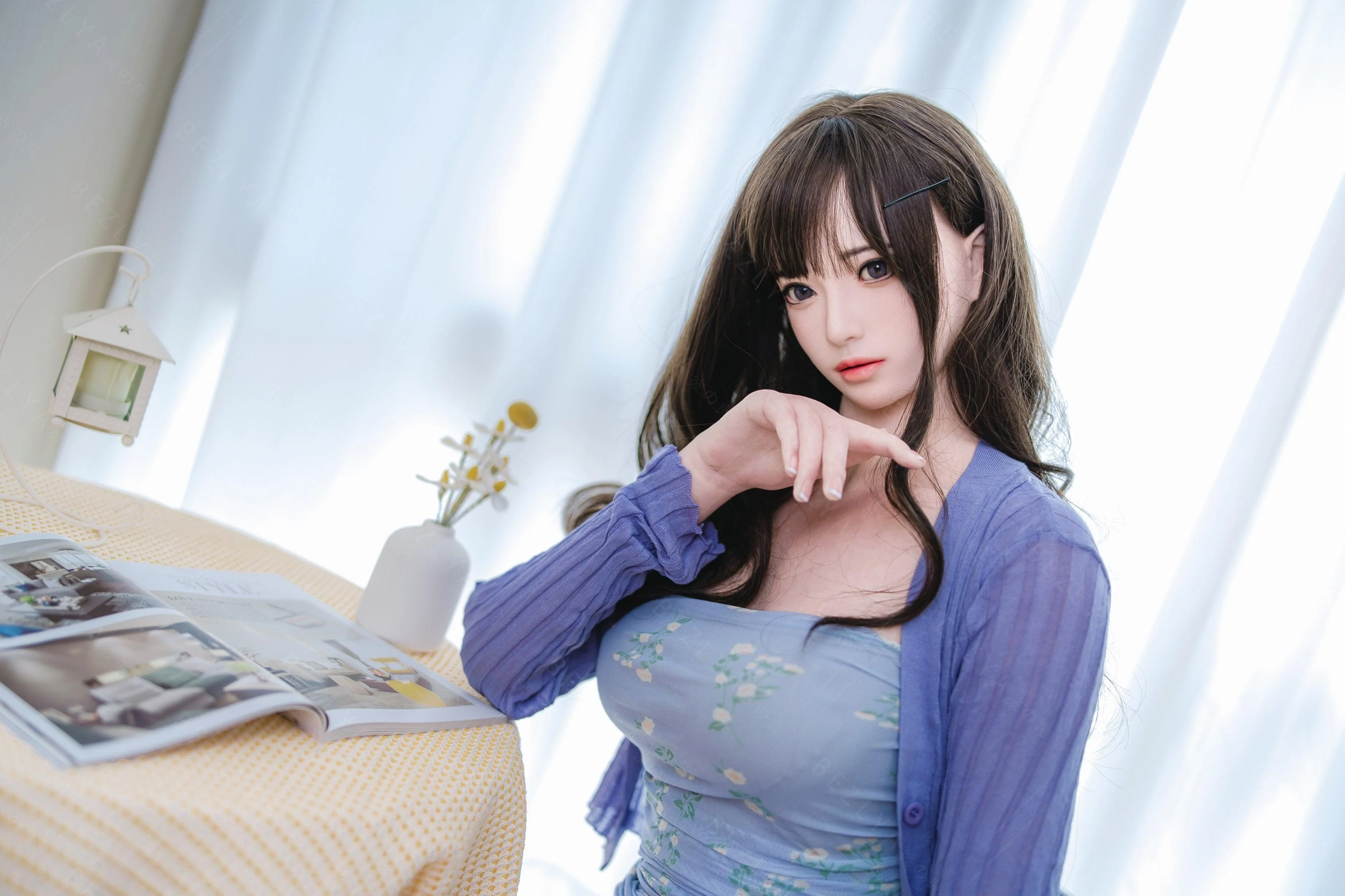 sex doll RCBezlya - Helianthus - 162cm/5ft3.75 - 2.2U A-cup - Silicone Sex Doll - R C