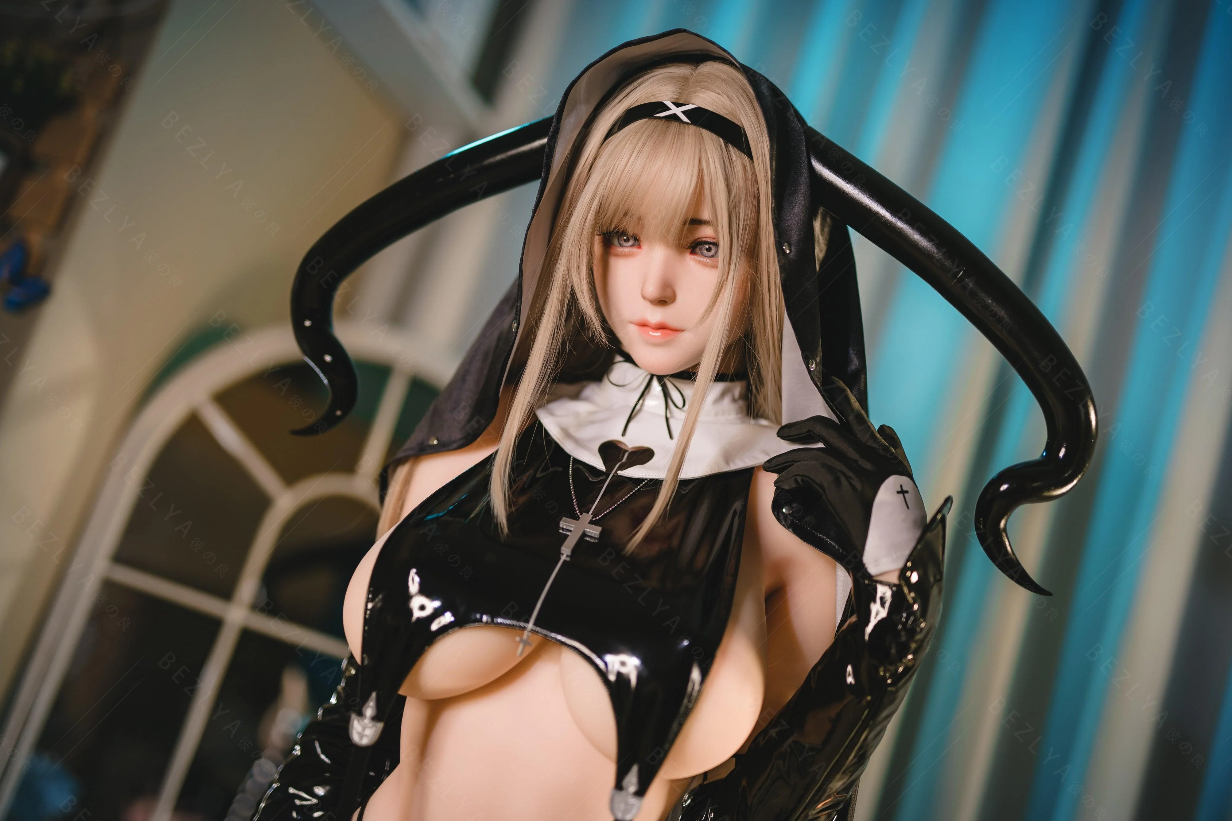 sex doll RCBezlya - Campanula - 155cm/5ft1 - 2.0 F-cup - Silicone Head + TPE Body Sex Doll - R C