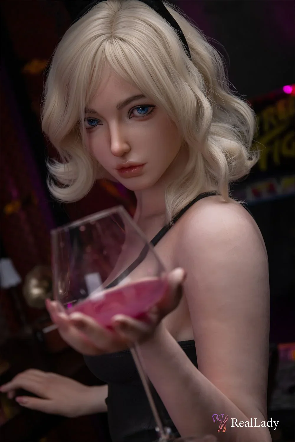 sex doll RC170cm (5ft7″) Bunny Bartender Full Silicone Sex Doll Ultra Realistic - Real Lady Doll Joline - R C