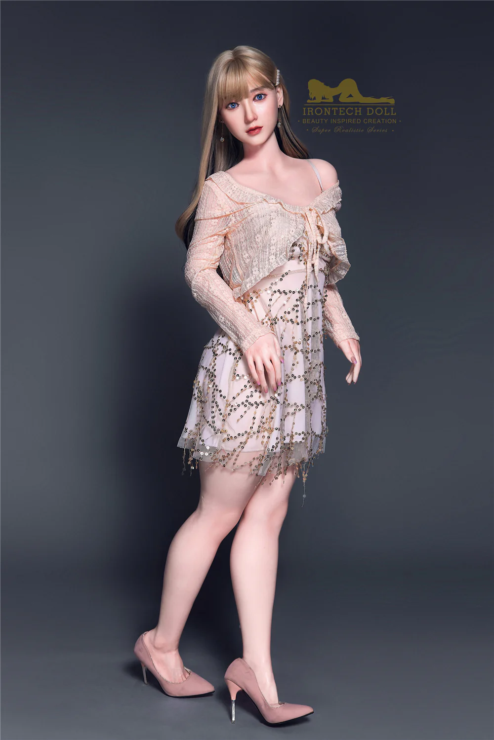 sex doll RCIrontech Doll – Candy - 152cm/4ft12 A-cup Silicone Sex Doll - R C