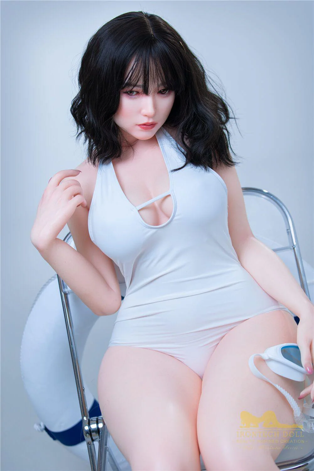 sex doll RCIrontech Doll – Elvira Isaac - 153cm/5ft F-cup Silicone Sex Doll - R C