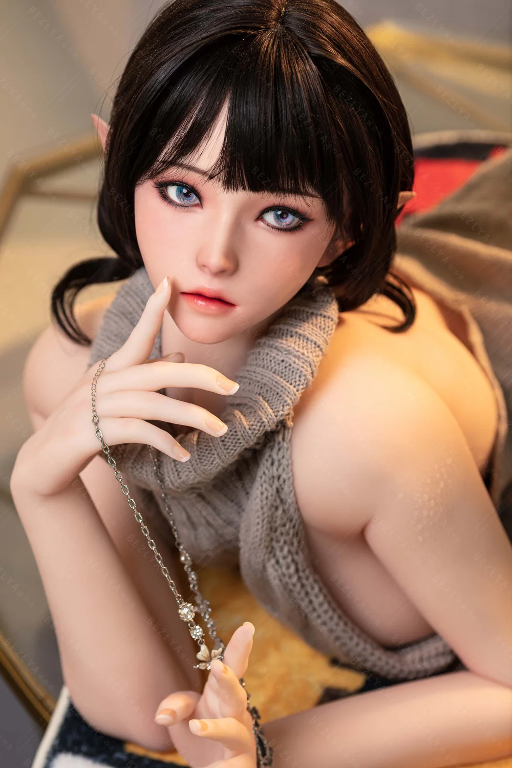 sex doll RCBezlya - Calla - 155cm/5ft1 - 2.0 F-cup - Silicone Head + TPE Body Sex Doll - R C