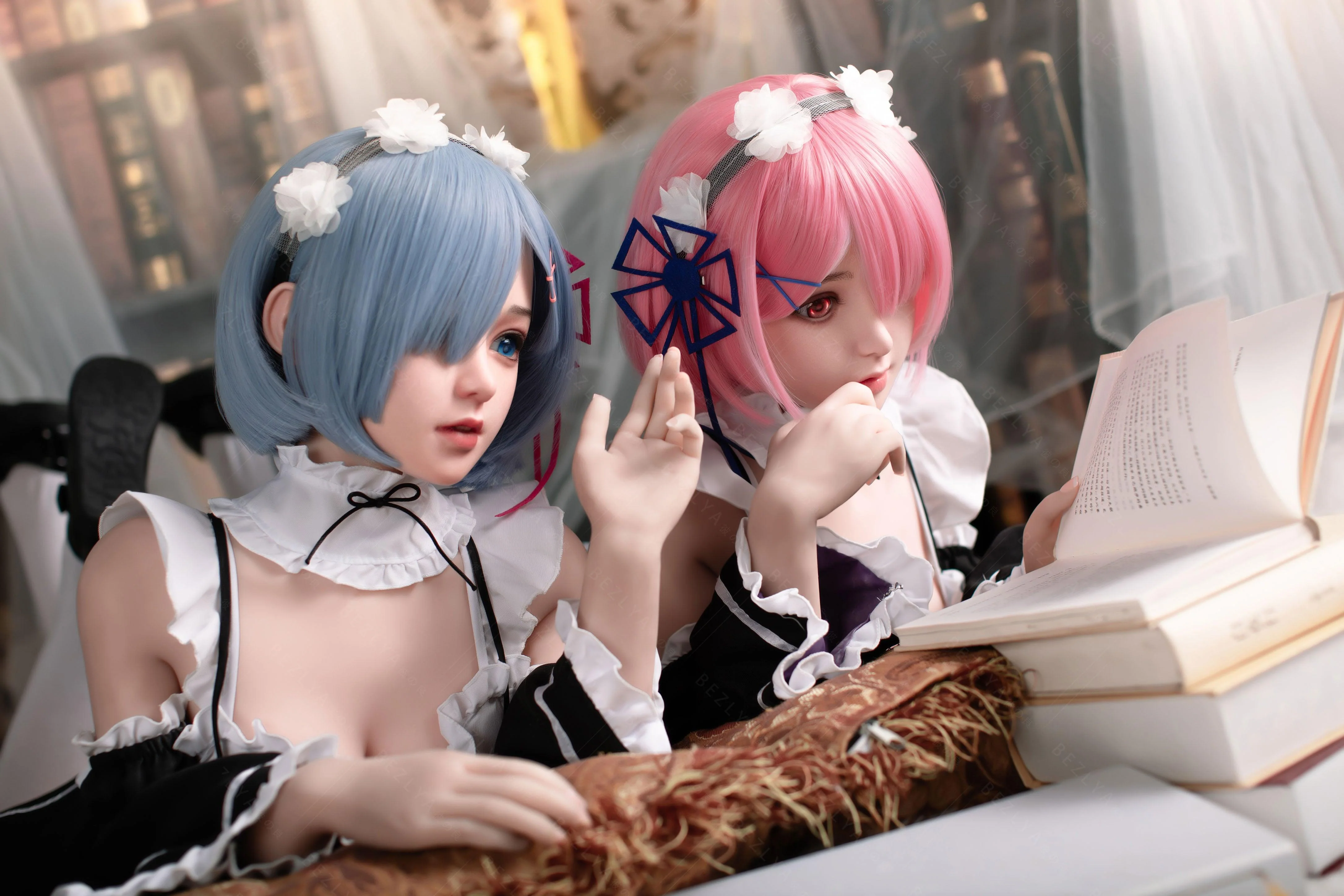 sex doll RCBezlya - Convallaria - 149cm/4ft10.75 - 2.0 D-cup - Silicone Head + TPE Body Sex Doll - R C