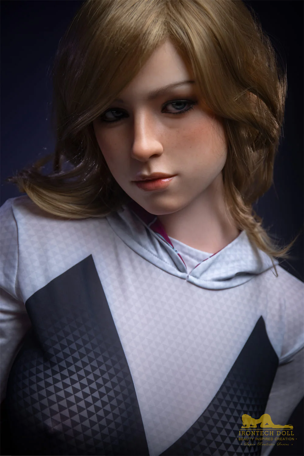 sex doll RC5ft6 / 167cm Spider Woman Silicone Blonde Sex Doll - Irontech Doll Elise - R C