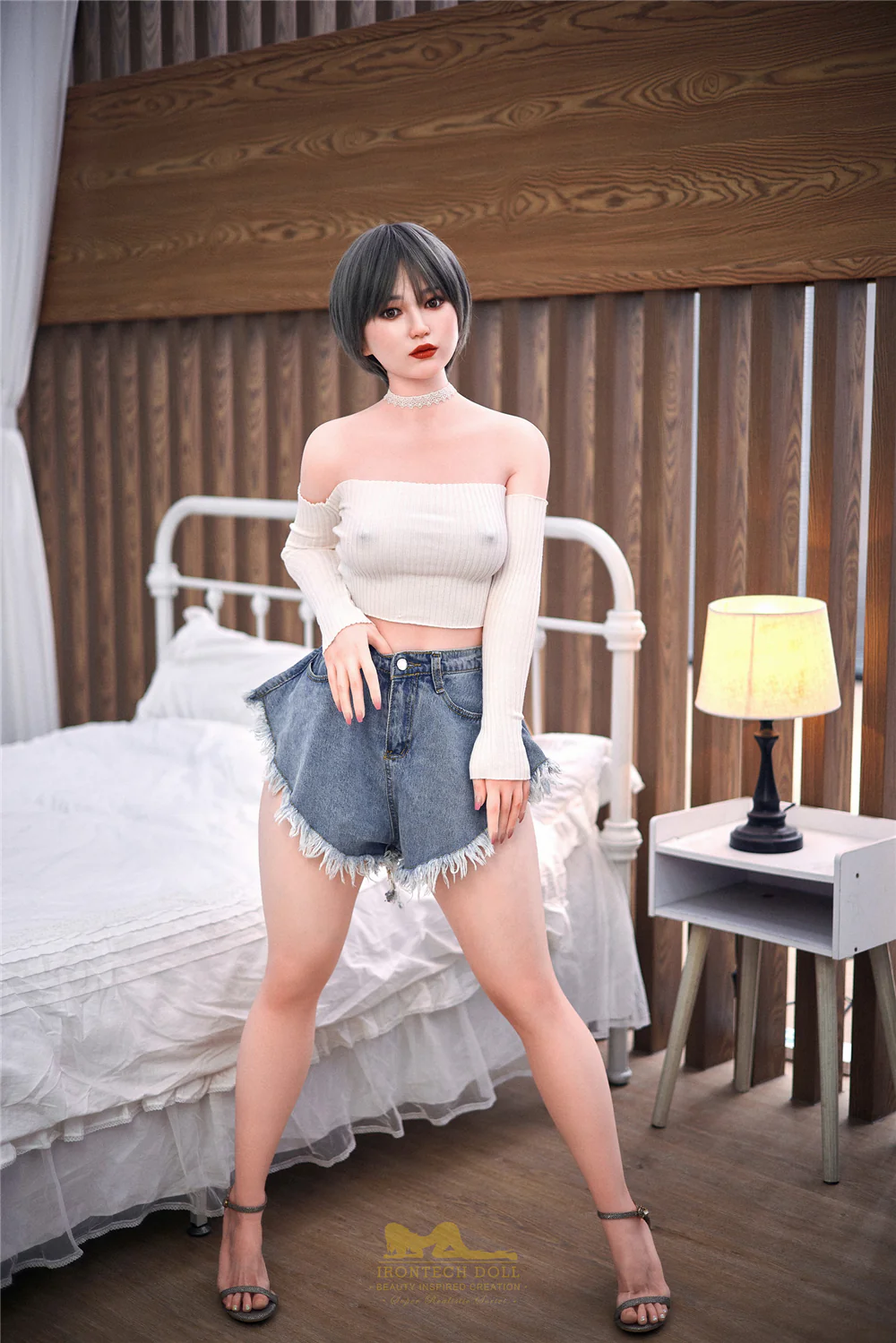 sex doll RCIrontech Doll – Misa - 152cm/4ft12 A-cup Silicone Sex Doll - R C