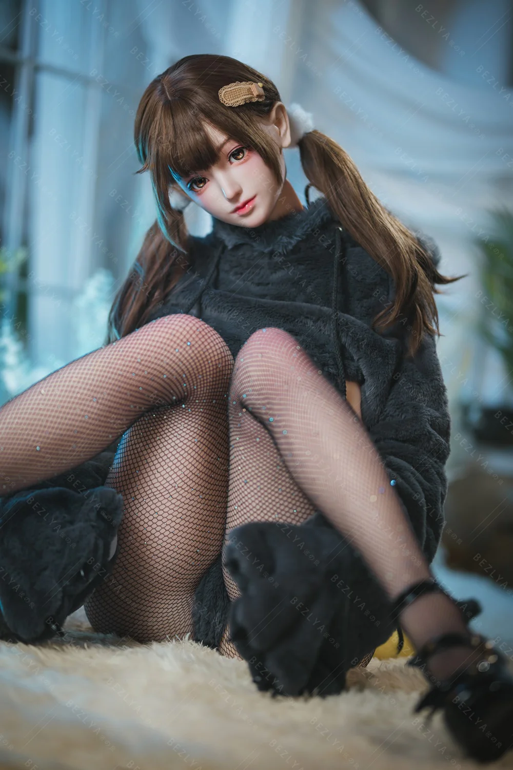 sex doll RCBezlya - Paeonia - 155cm/5ft1 - 2.0 F-cup - Silicone Head + TPE Body Sex Doll - R C