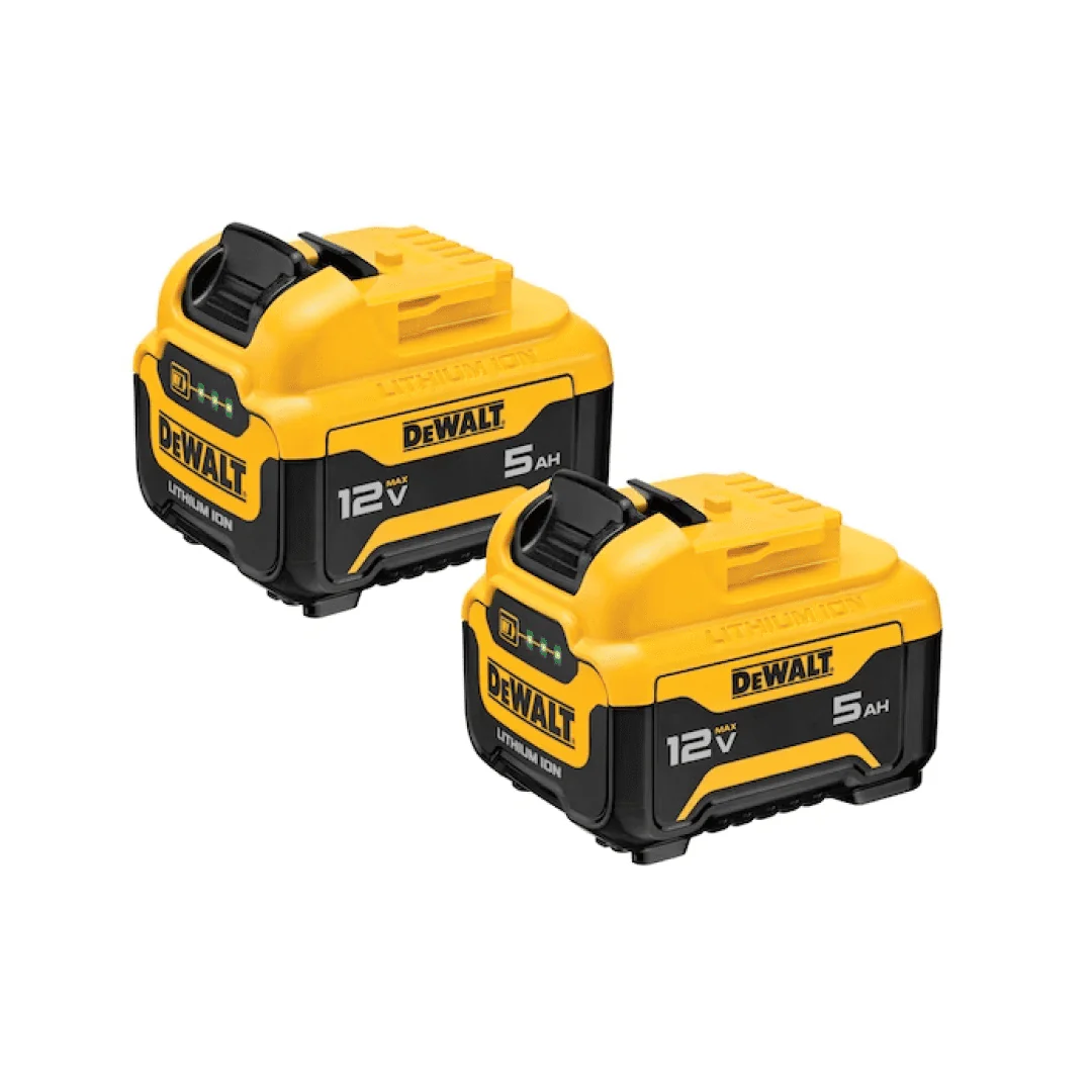 2026 2-Pack 12V MAX* 5.0Ah Lithium Ion Batteries - DCB126-2