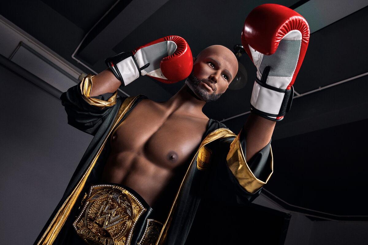 sex doll RCIrontech Doll -  Kevin (Black Skin) - 175cm/5ft9 Male - TPE Sex Doll - R C