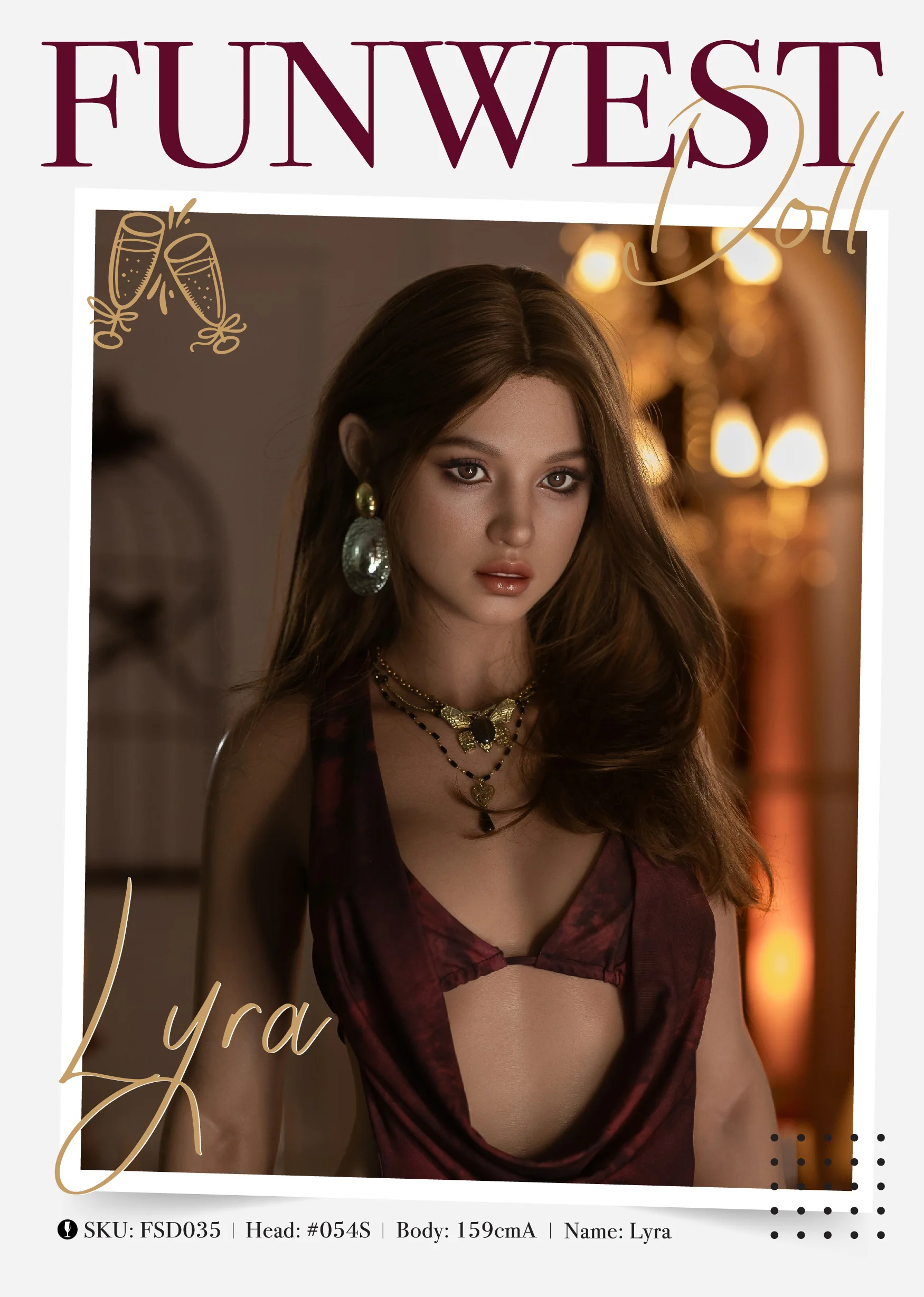 sex doll RCFunWest Doll - Lyra - 159cm/5ft2 A-cup - Silicone Sex Doll - R C